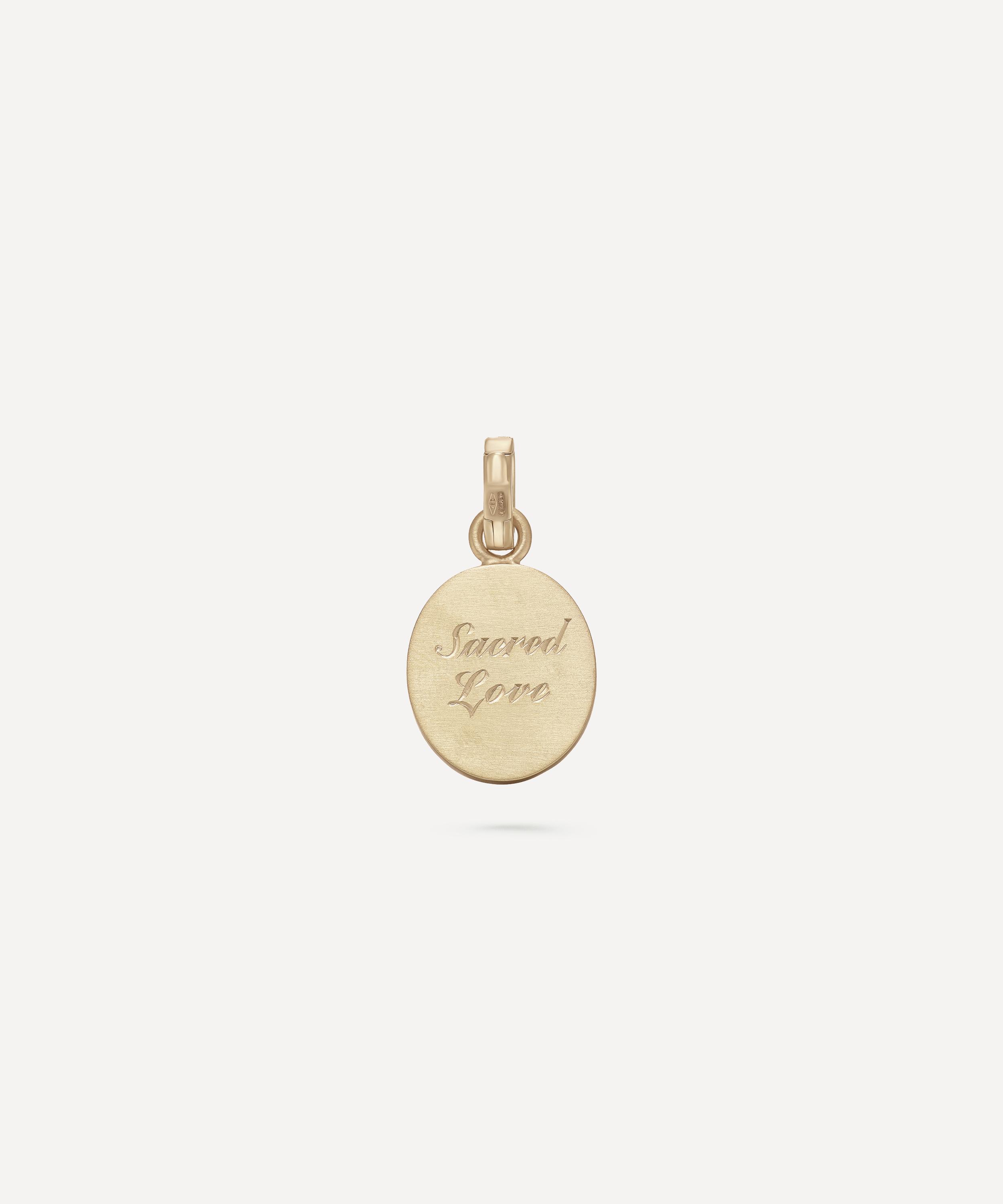 Cece Jewellery - 18ct Gold Sacred Love Pendant Necklace image number 2