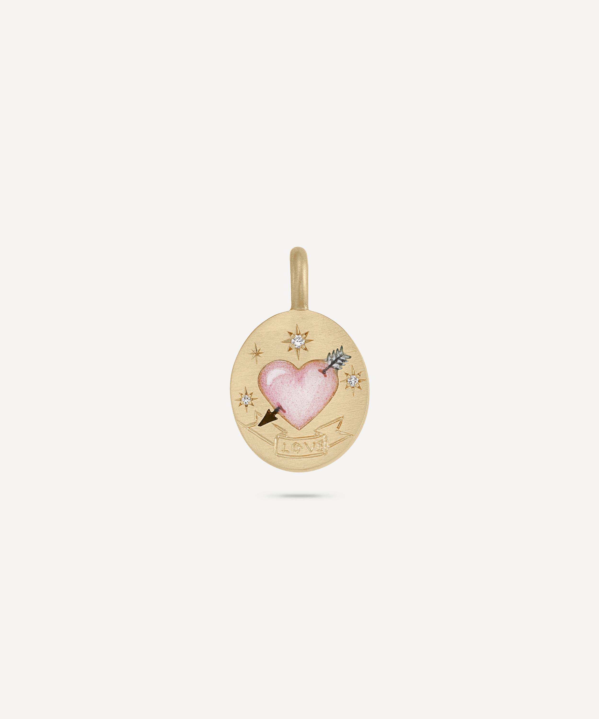 Cece Jewellery - 18ct Gold Love Me Forever Pendant Necklace