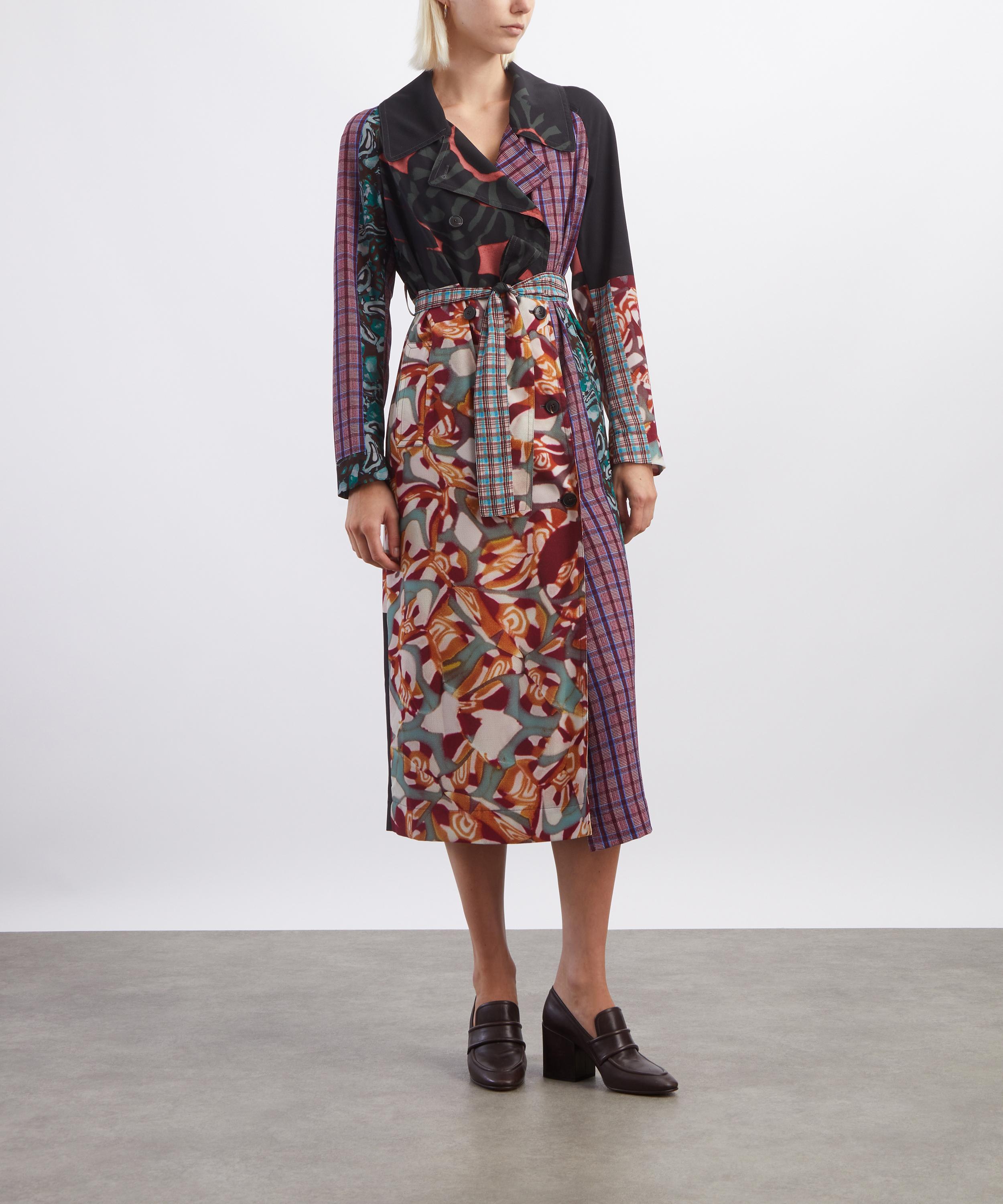 Dries Van Noten - Printed Wrap Coat image number 2