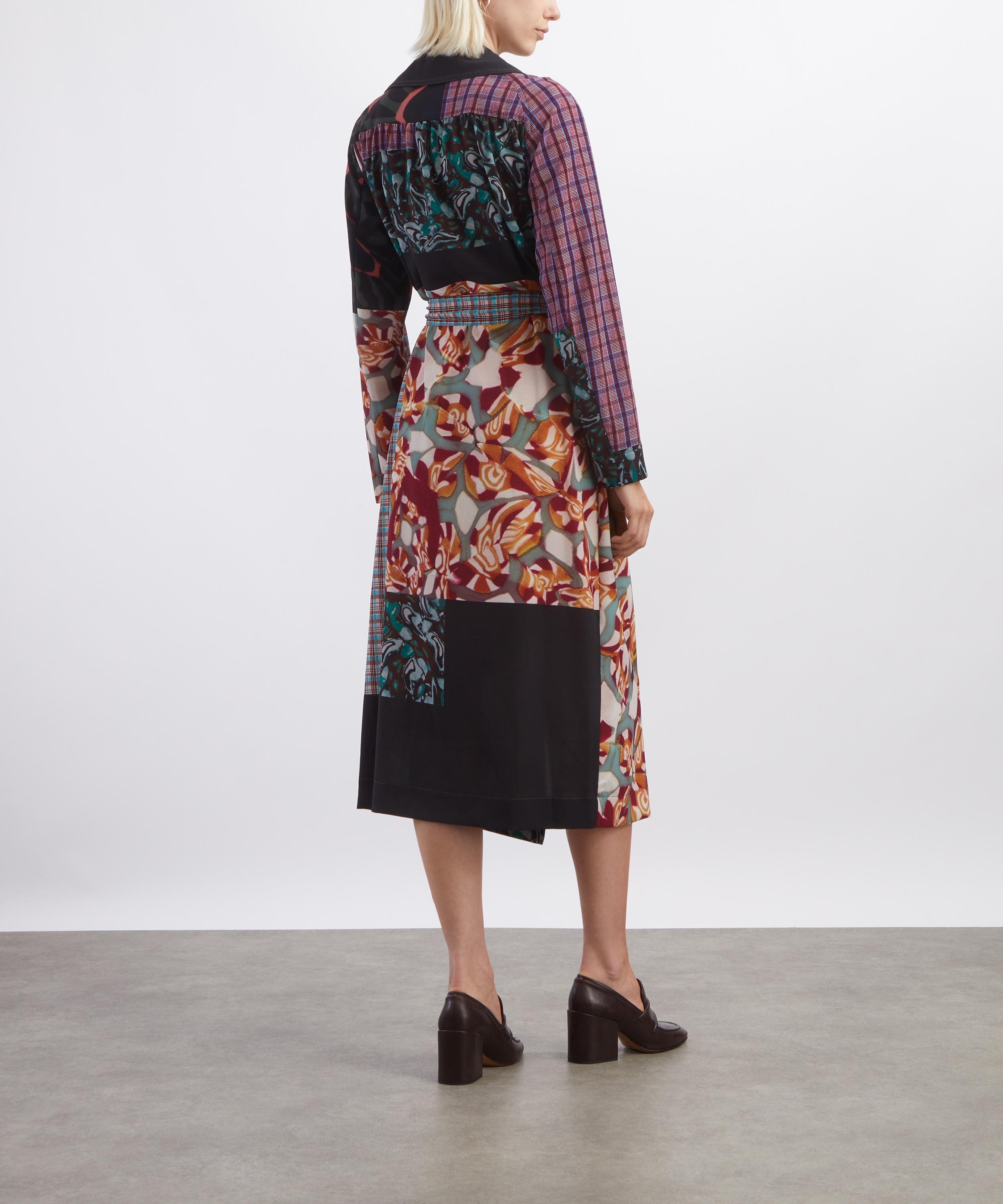 Dries Van Noten - Printed Wrap Coat image number 3