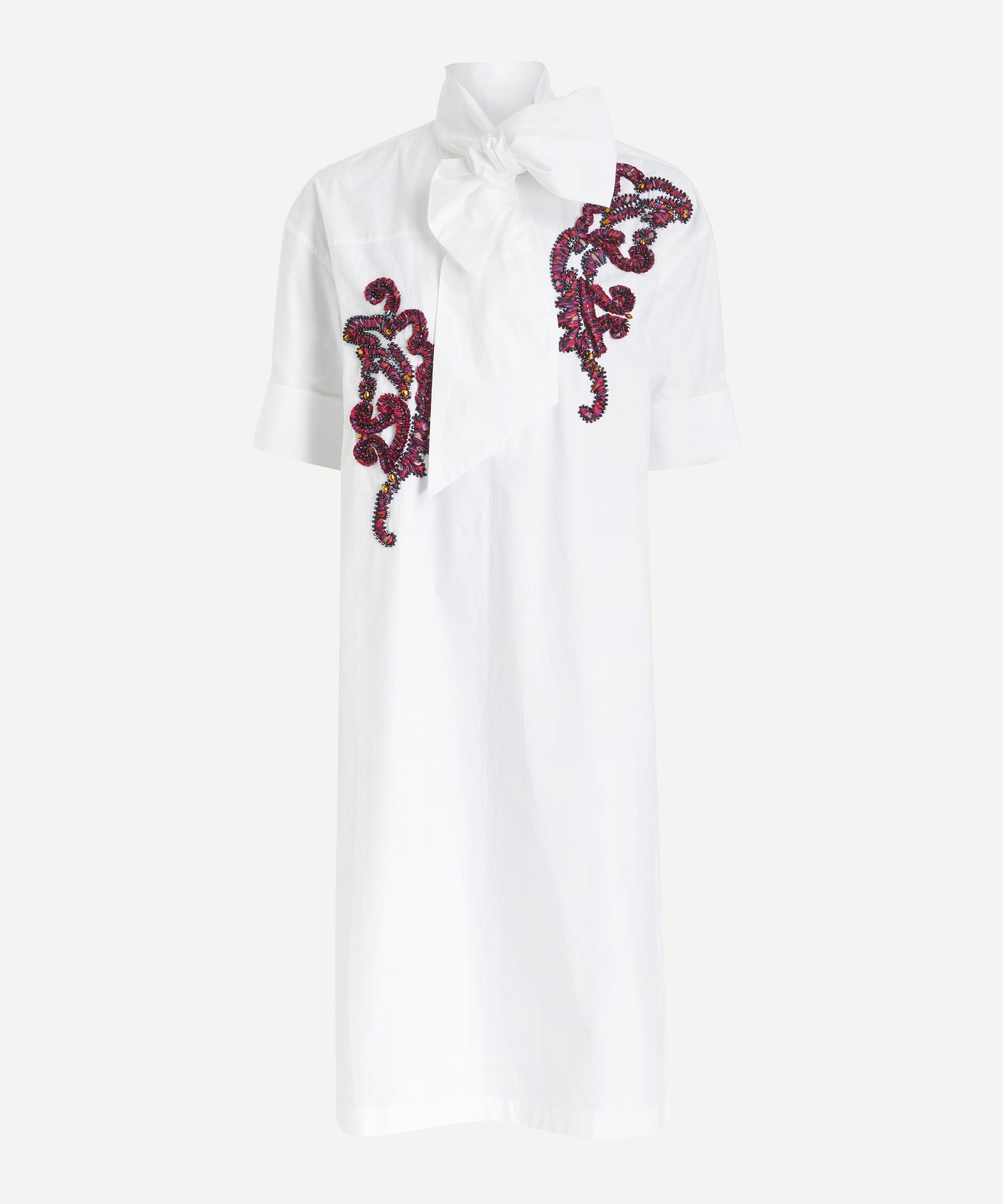 Dries Van Noten - Embroidered Shirt Dress image number 0