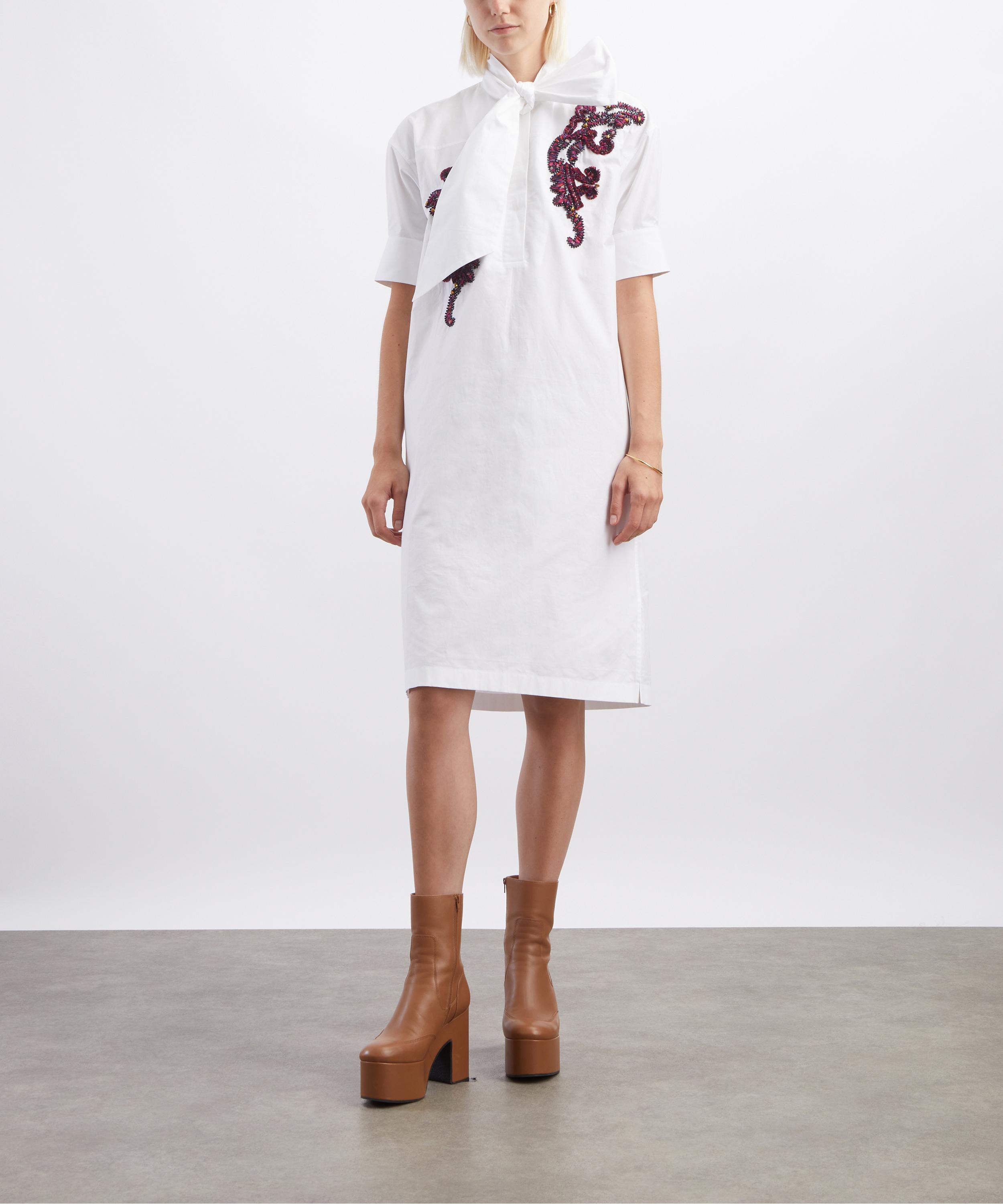 Dries Van Noten - Embroidered Shirt Dress image number 1