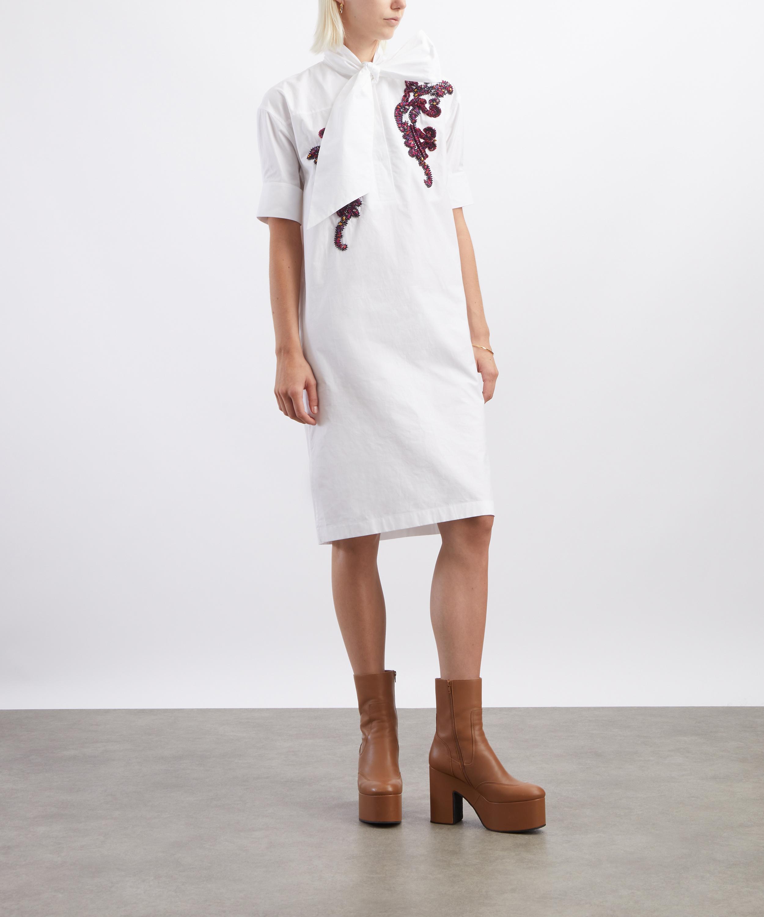 Dries Van Noten - Embroidered Shirt Dress image number 2