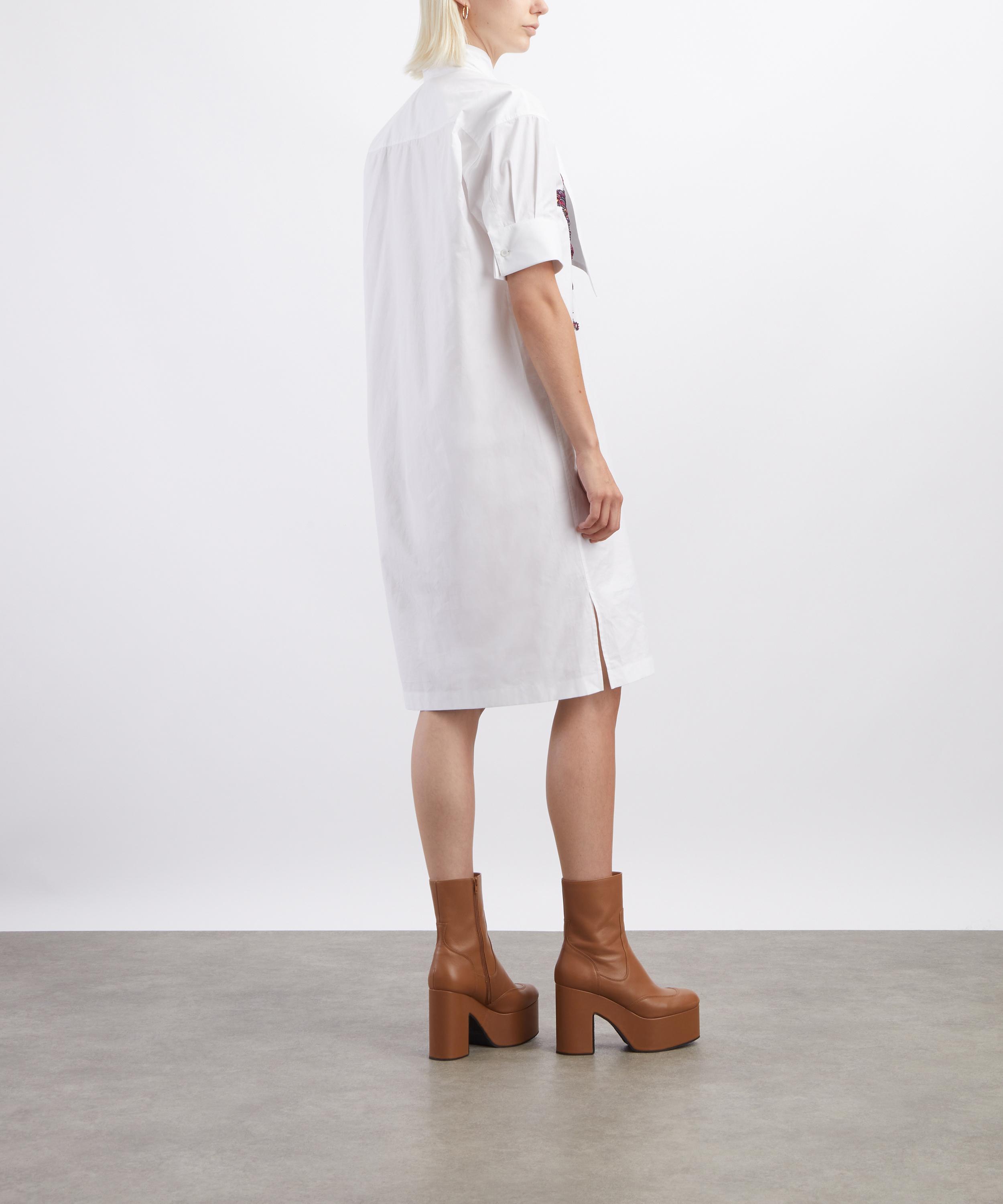 Dries Van Noten - Embroidered Shirt Dress image number 3