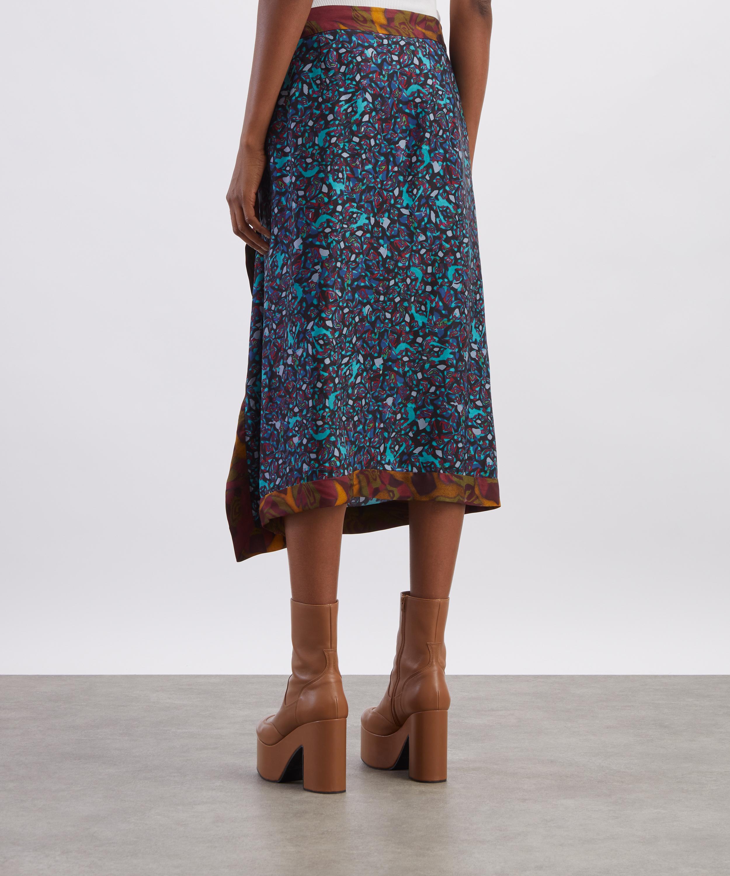 Dries Van Noten - Draped Viscose Skirt image number 3