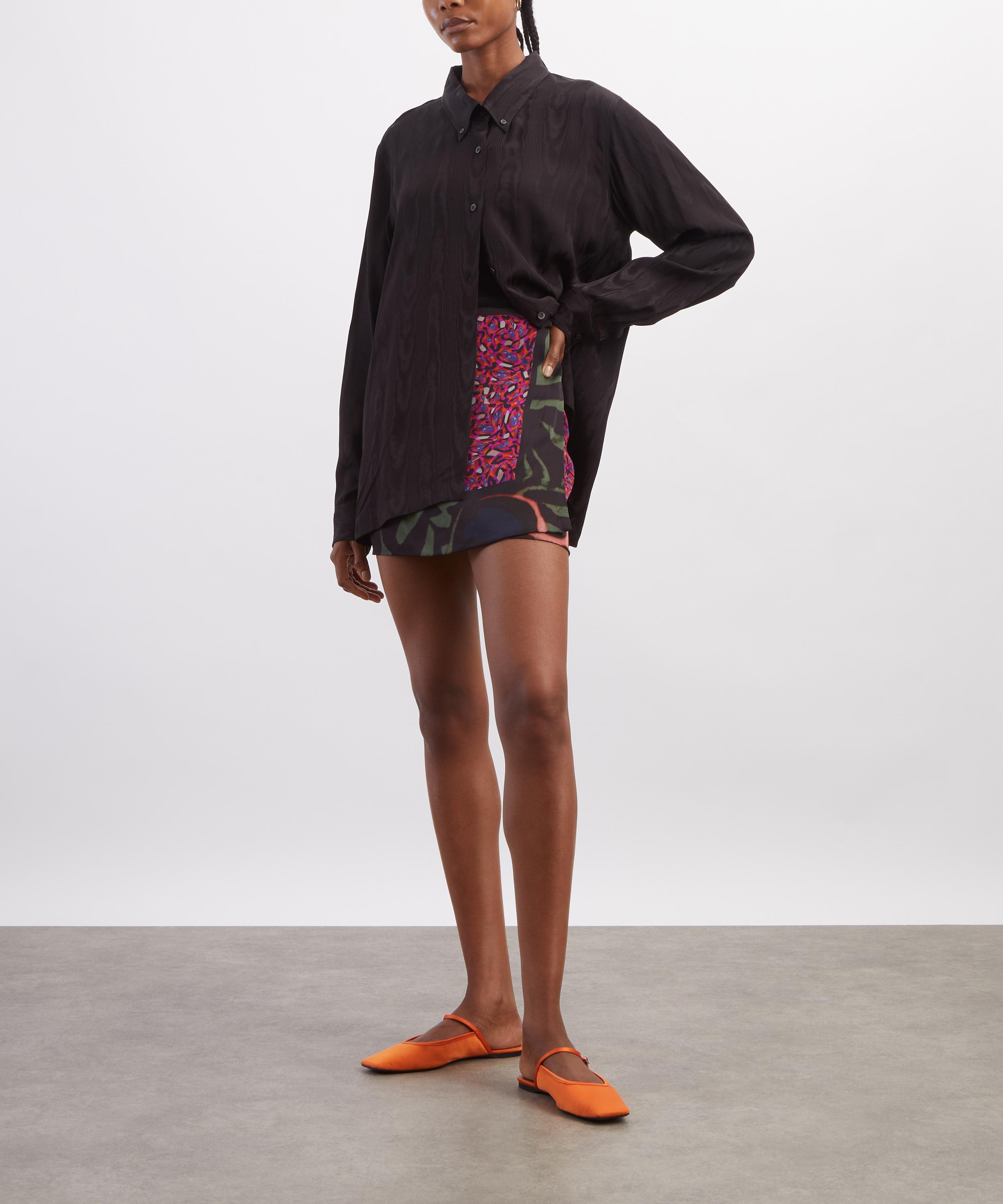 Dries Van Noten - Black Button-Down Shirt image number 1