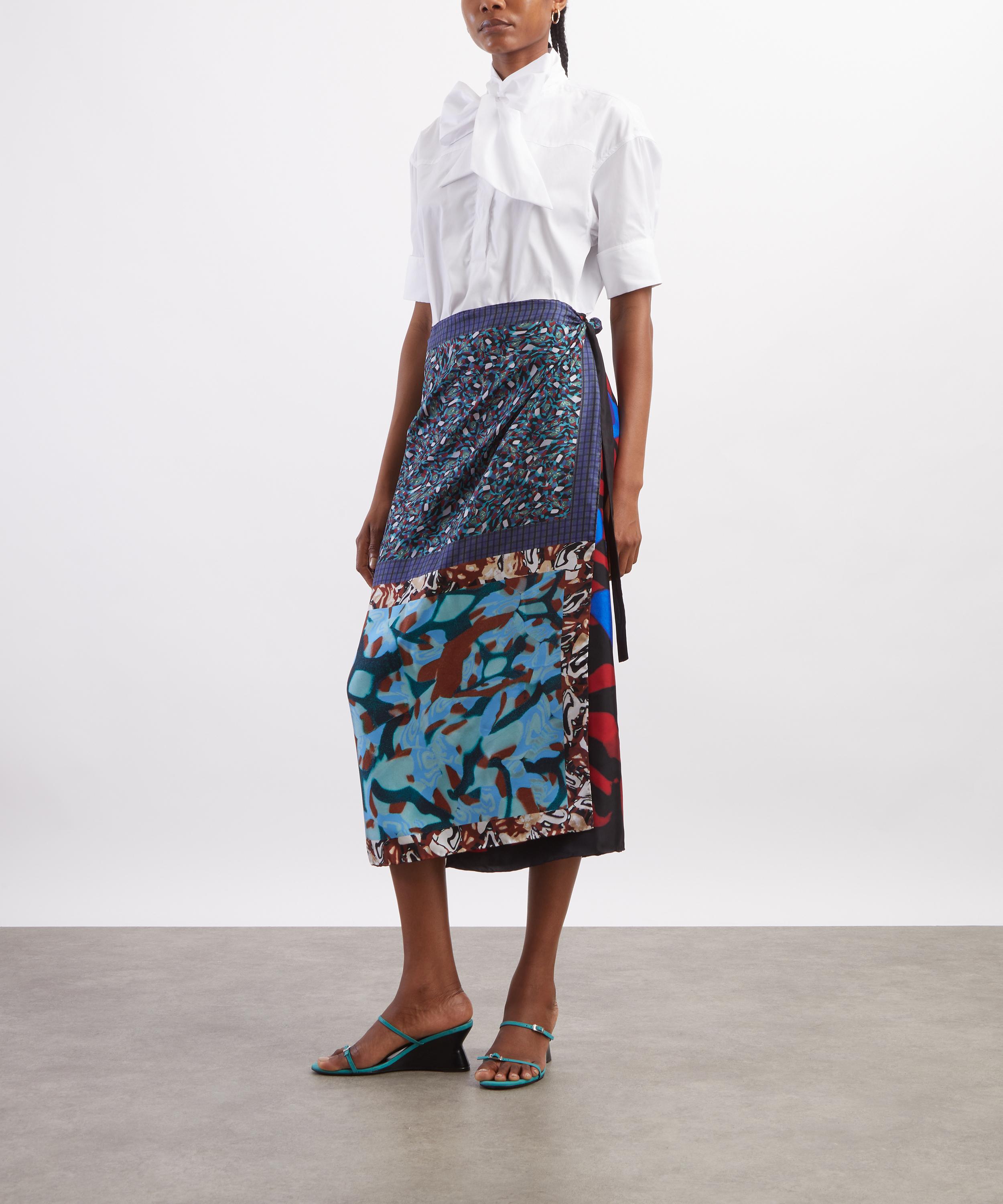 Dries Van Noten - Long Wrap Scarf Skirt image number 1
