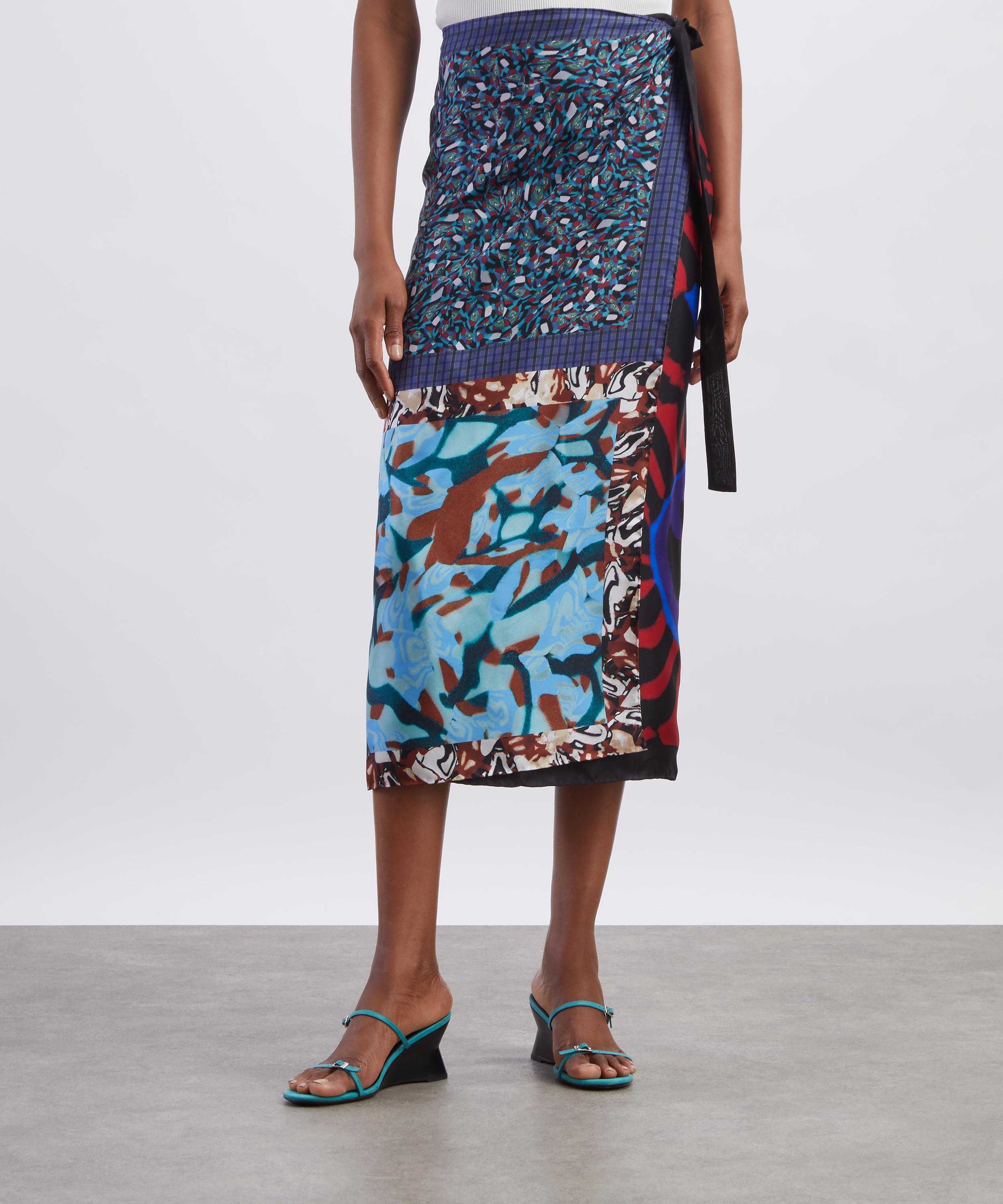 Dries Van Noten - Long Wrap Scarf Skirt image number 2