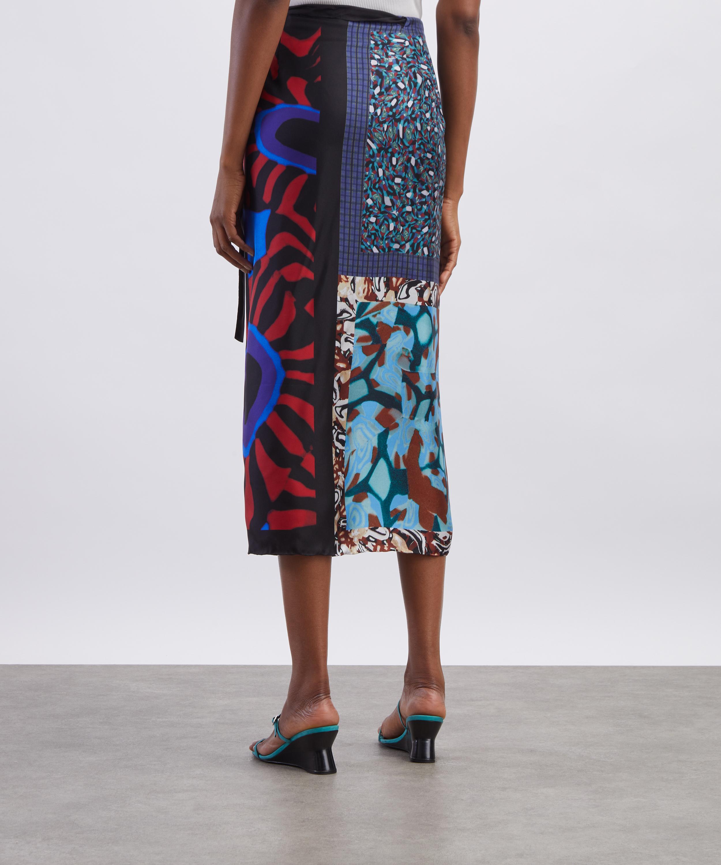 Dries Van Noten - Long Wrap Scarf Skirt image number 3