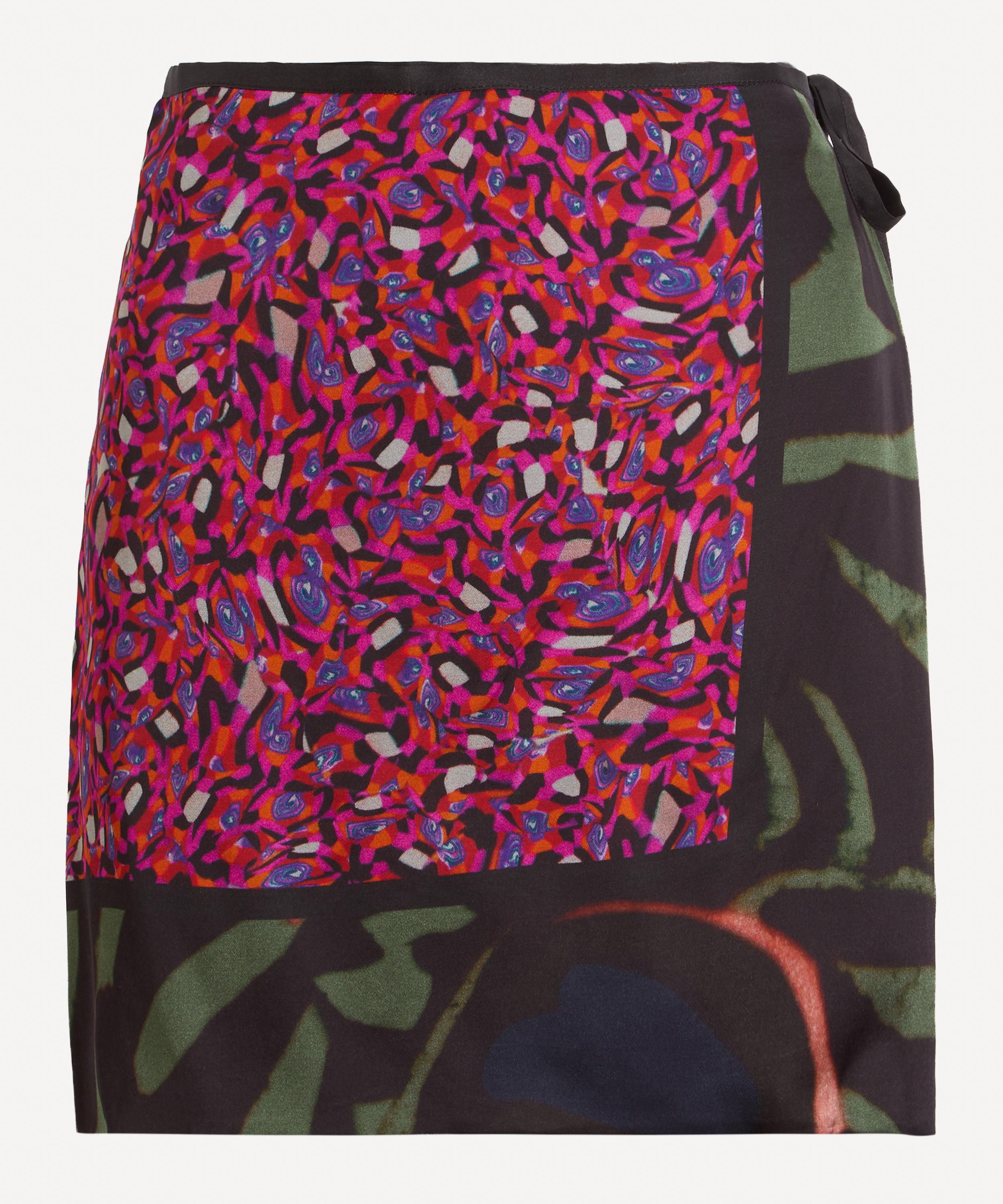 Dries Van Noten - Printed Wrap Skirt