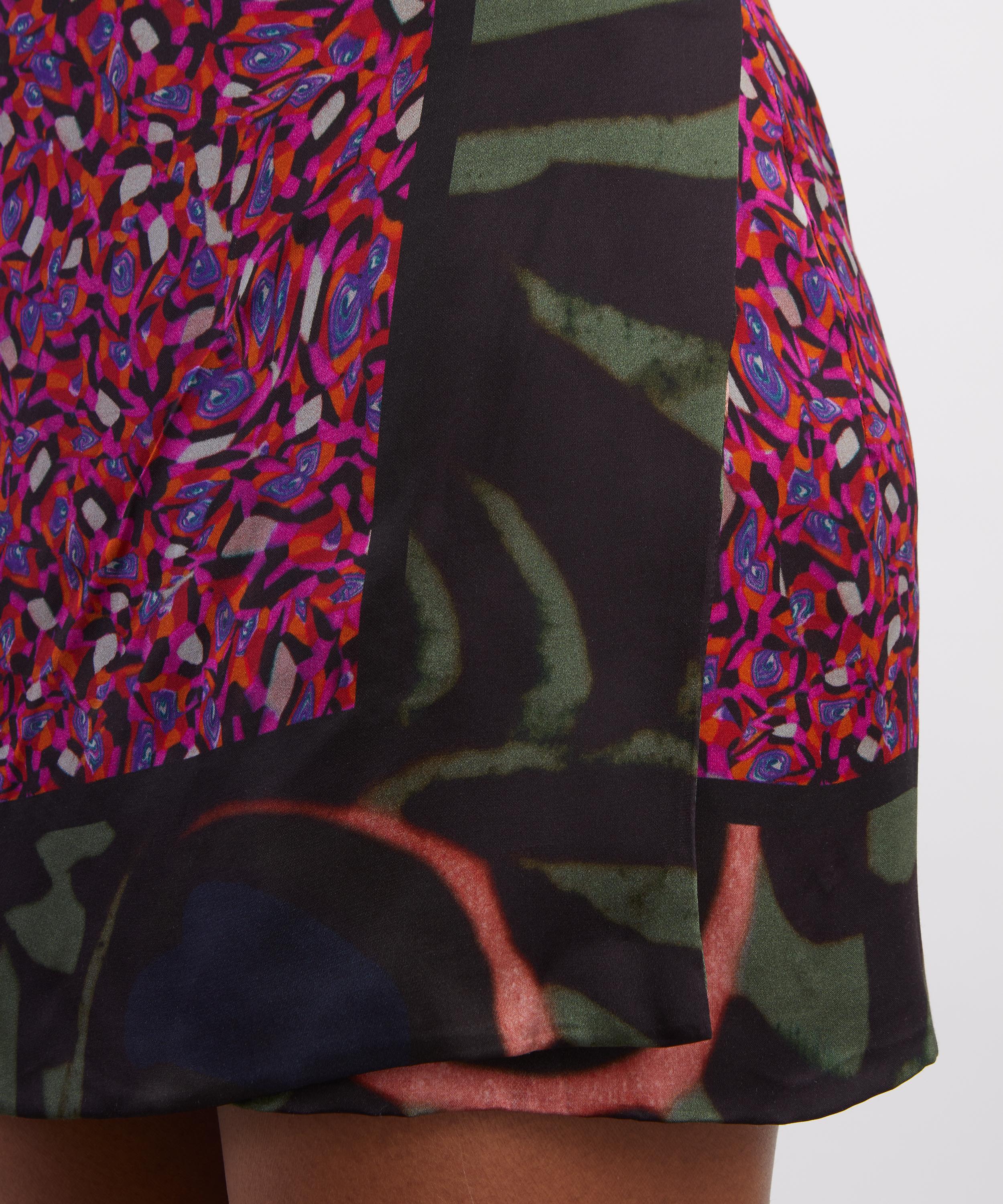 Dries Van Noten - Printed Wrap Skirt image number 4