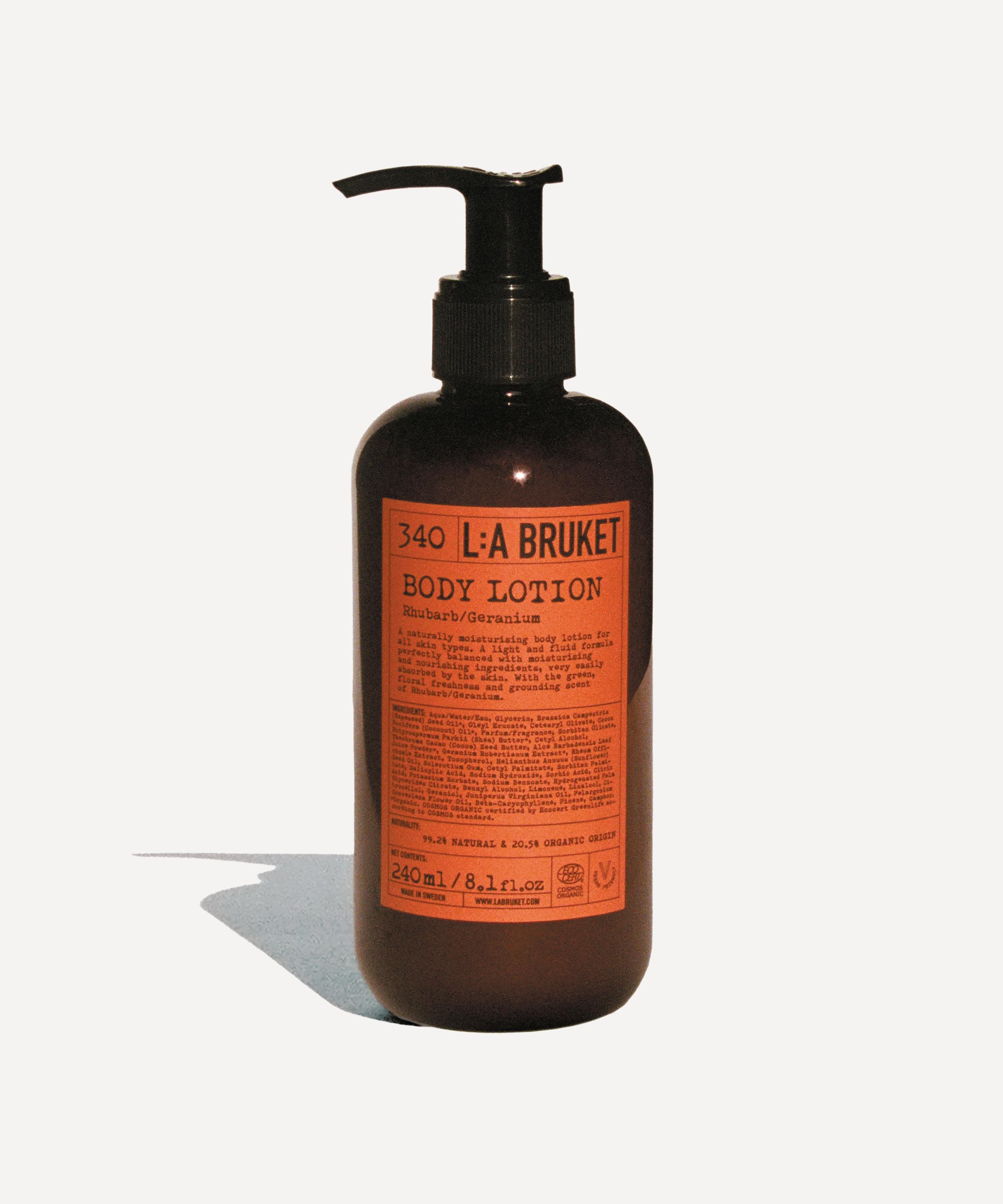 L:A Bruket - Body Lotion Rhubarb and Geranium 240ml