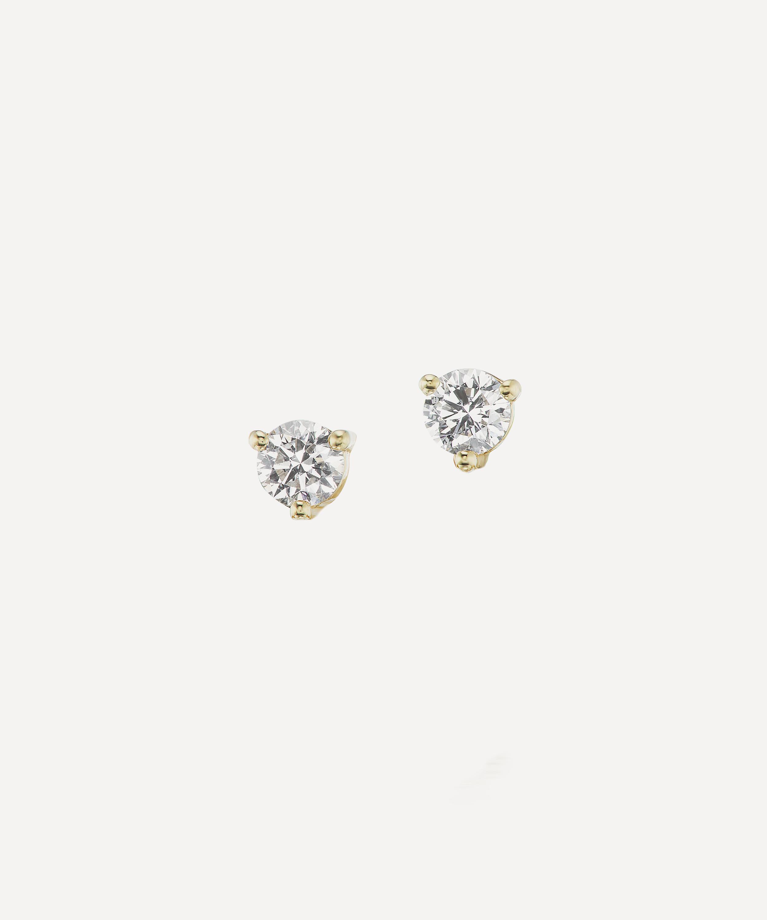 Vice Versa - 14ct Gold Aria Stud Earrings