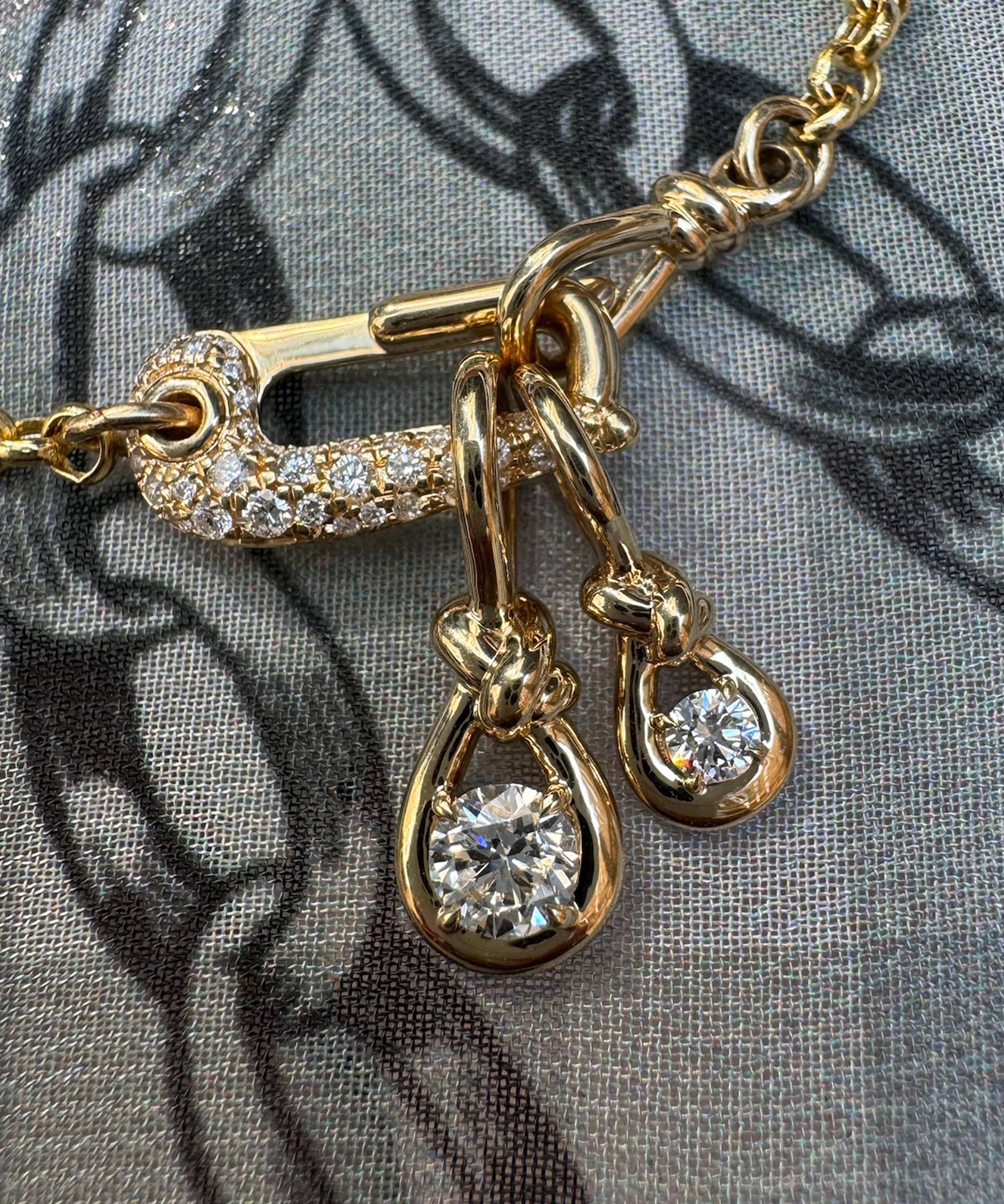 Vice Versa - 14ct Gold Boa Charm image number 1