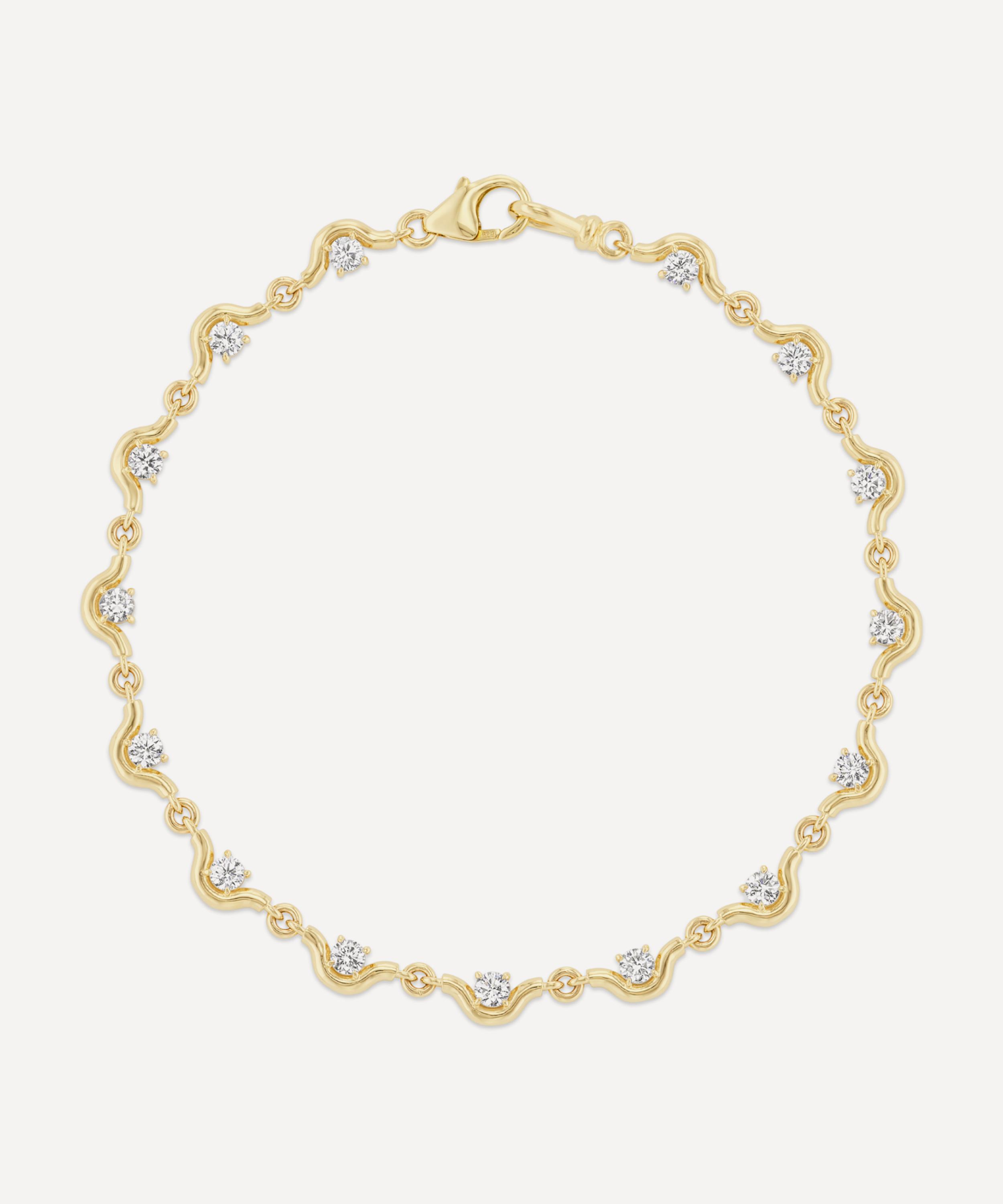 Vice Versa - 14ct Gold Louise Line Bracelet image number 0