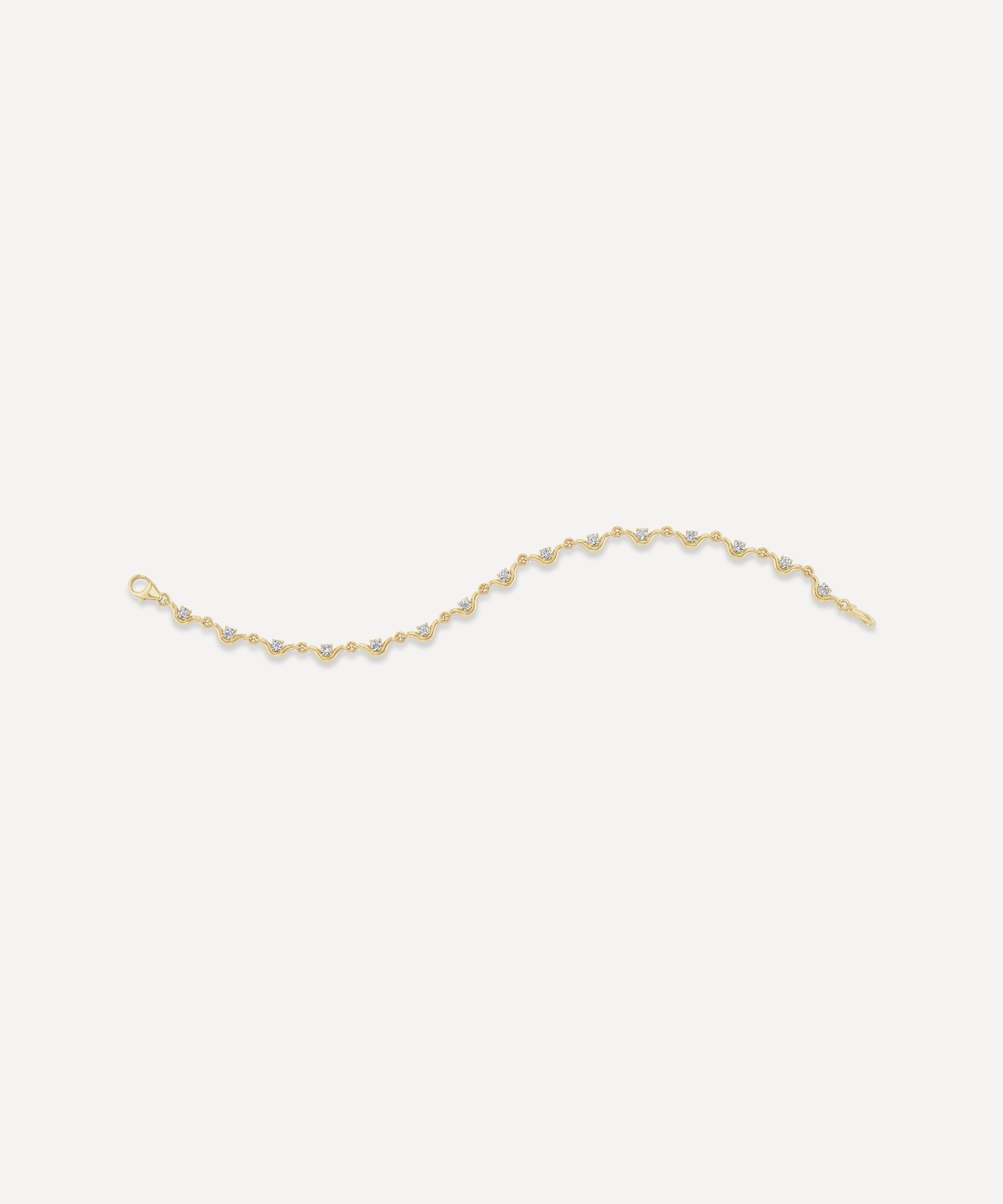 Vice Versa - 14ct Gold Louise Line Bracelet image number 2