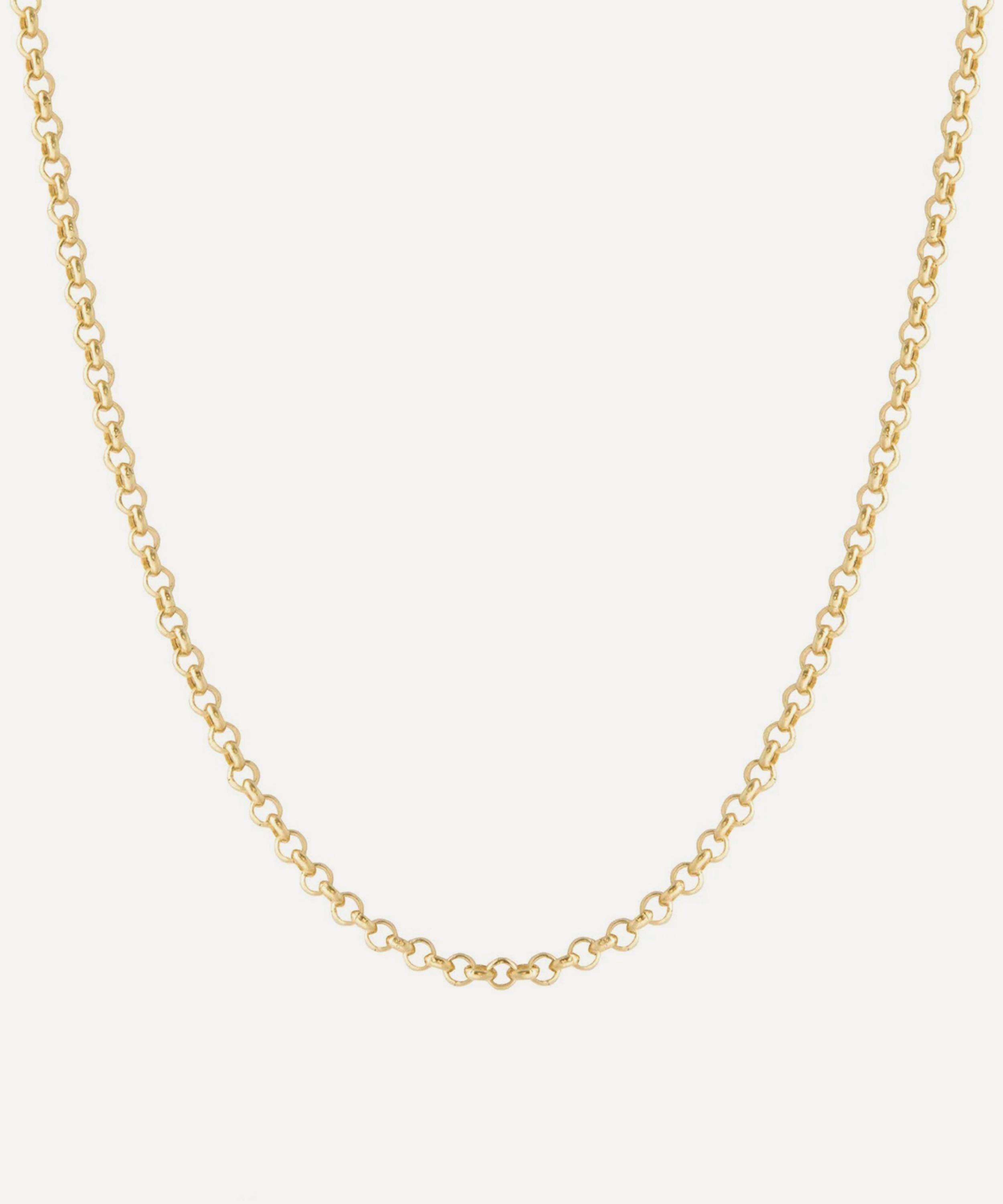 Vice Versa - 14ct Gold Mini Rolo Chain Necklace
