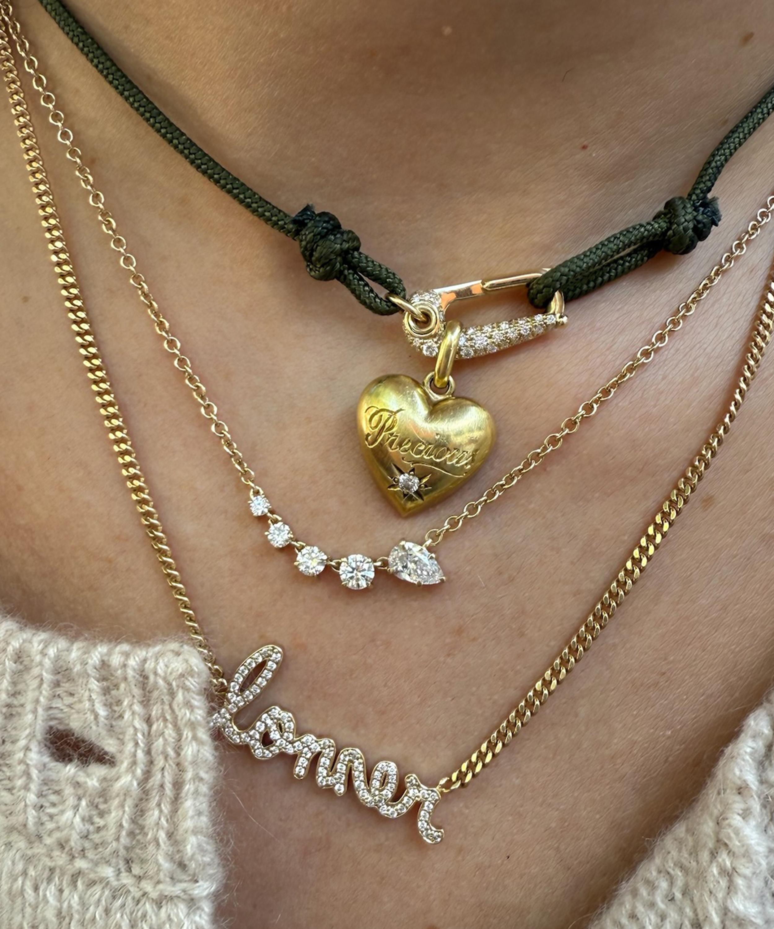 Vice Versa - 14ct Gold Mini Bias Necklace image number 1