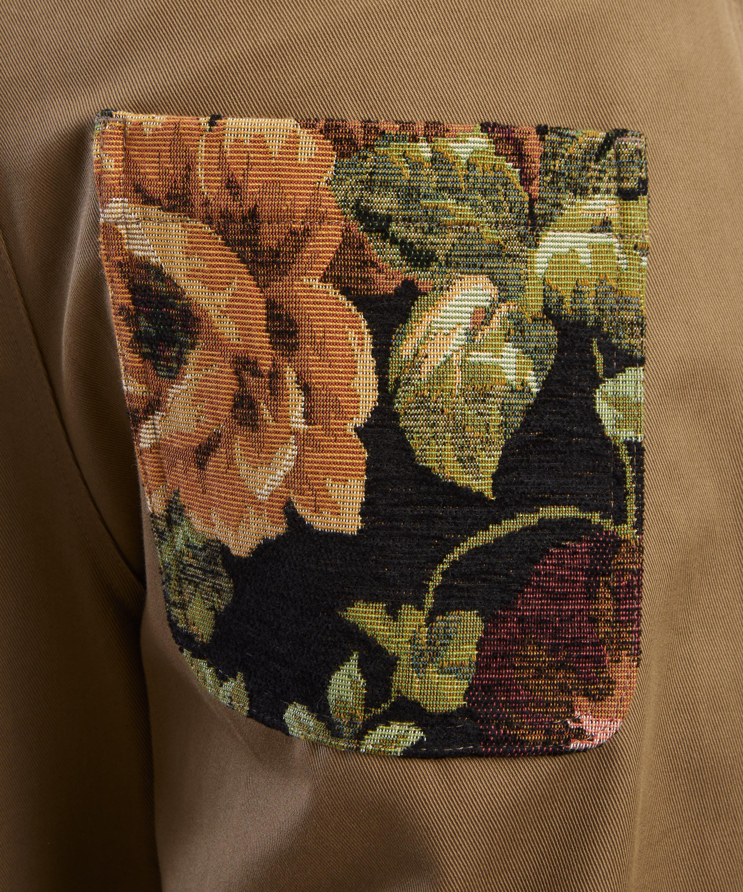 Simone Rocha - Floral Patchwork Workwear Trousers image number 4