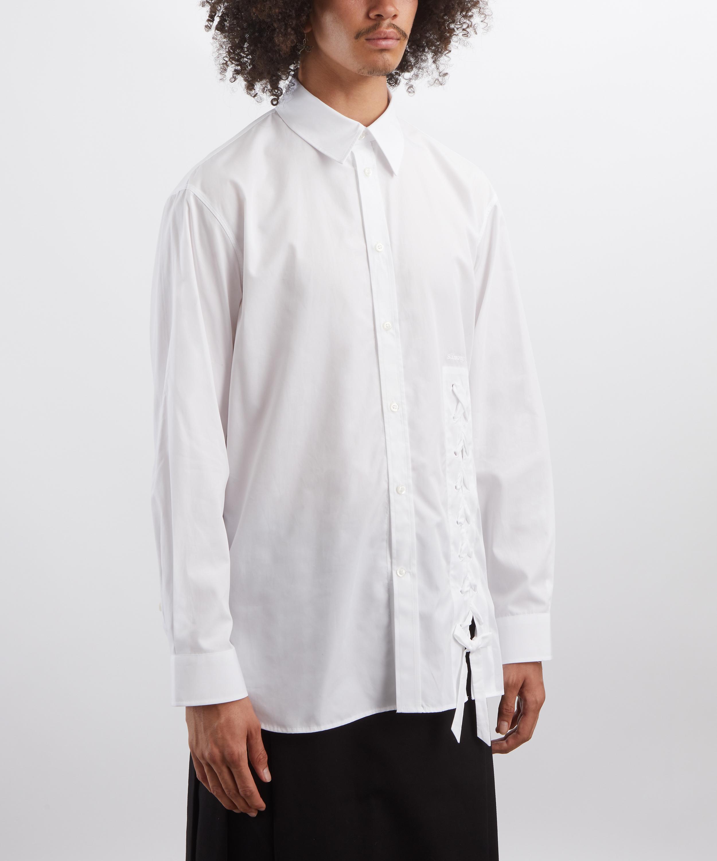 Simone Rocha - Lace Up Hem Easy Shirt image number 2