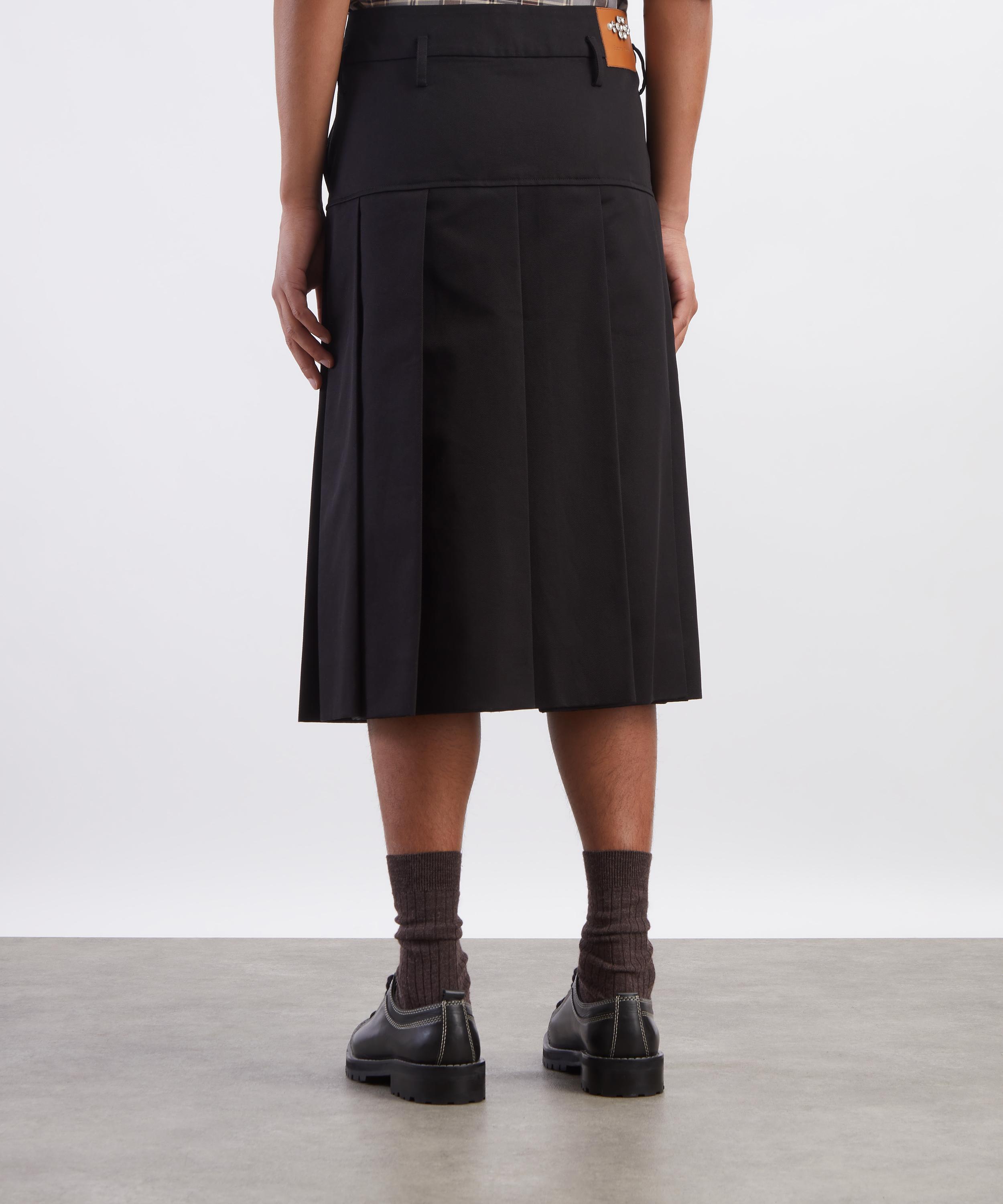 Simone Rocha - Utility Clip Cotton Kilt image number 3