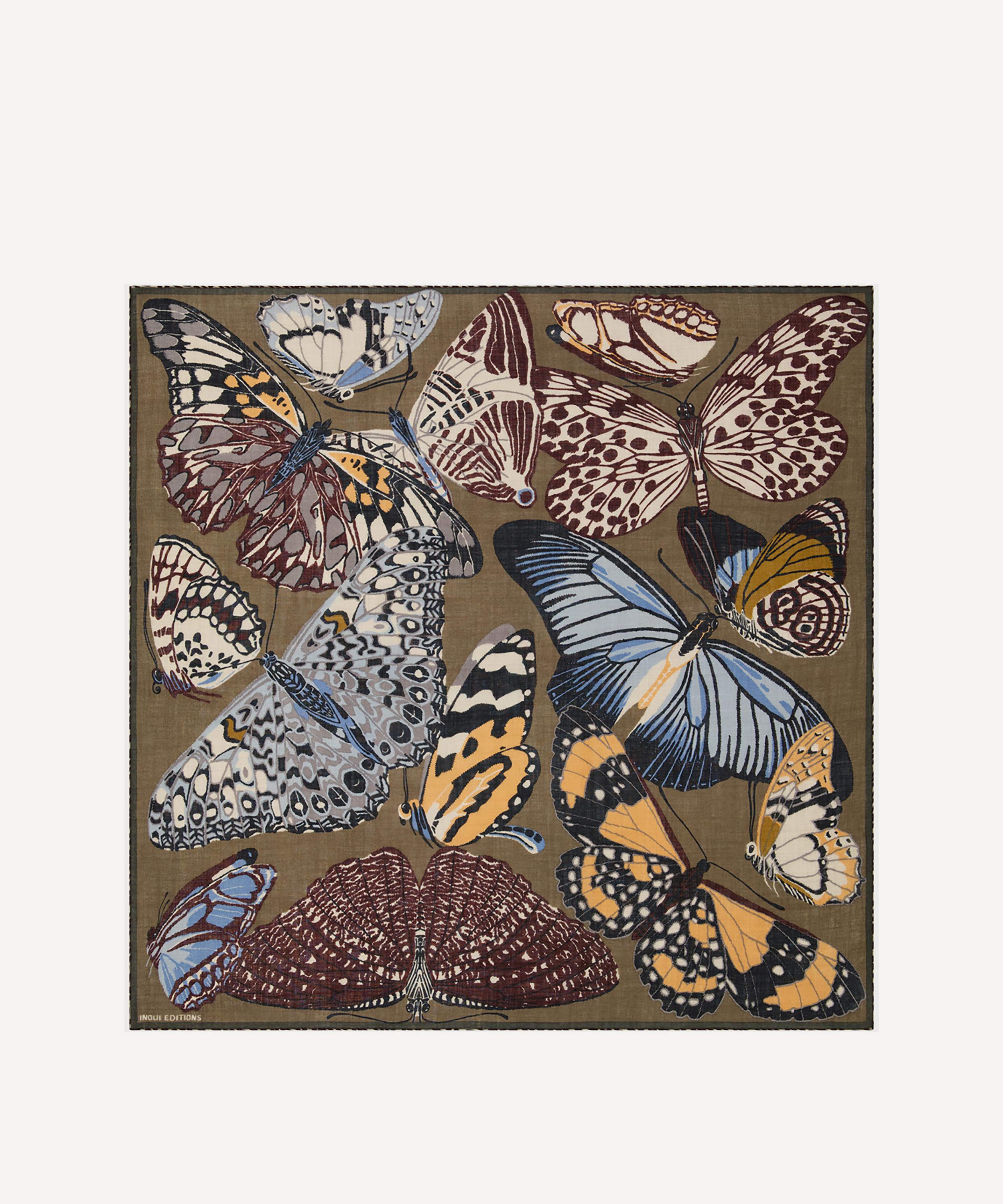 Inoui Editions - Papillons Wool Scarf image number 0