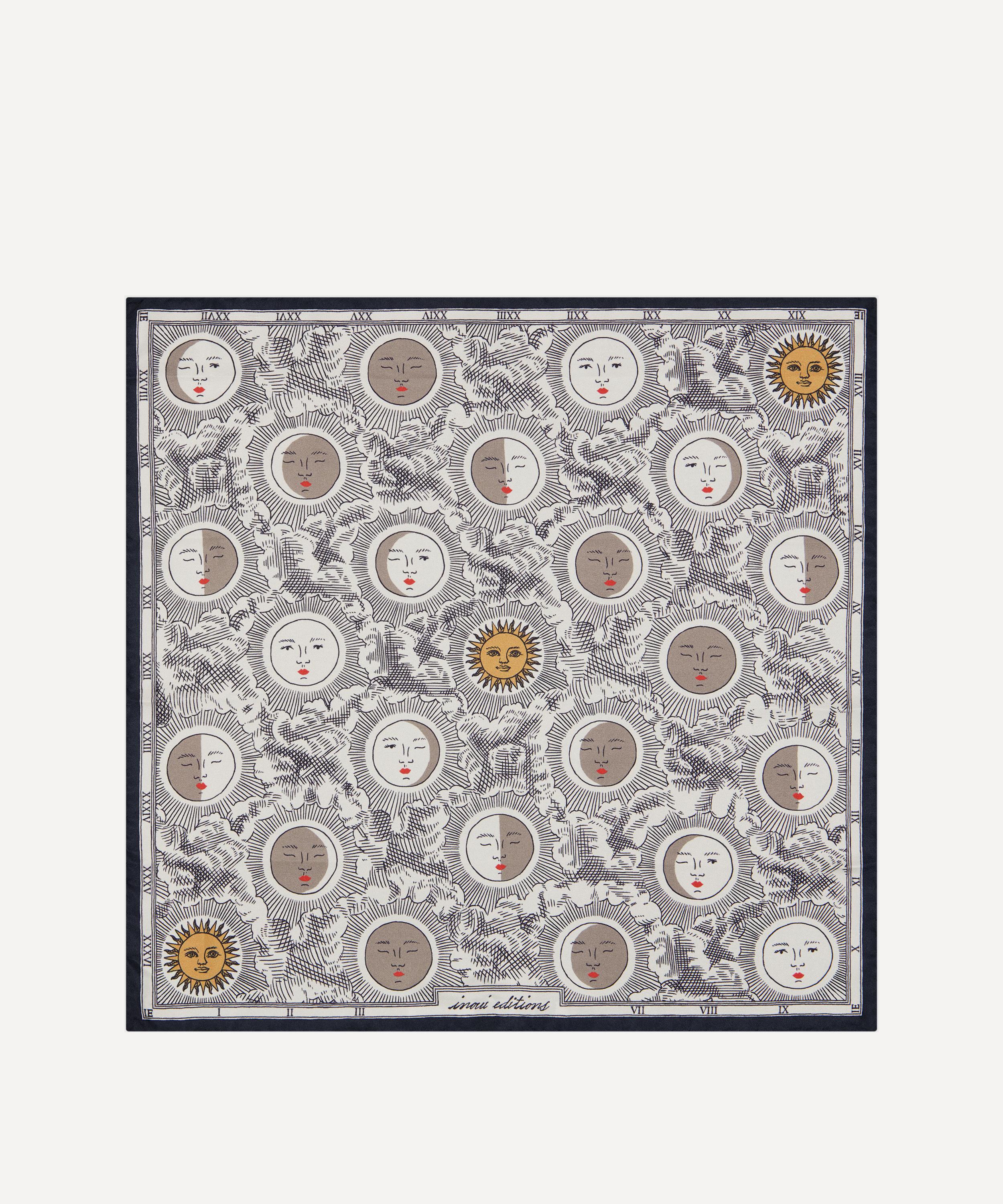 Inoui Editions - Eclipse Off-White Silk Scarf image number 0