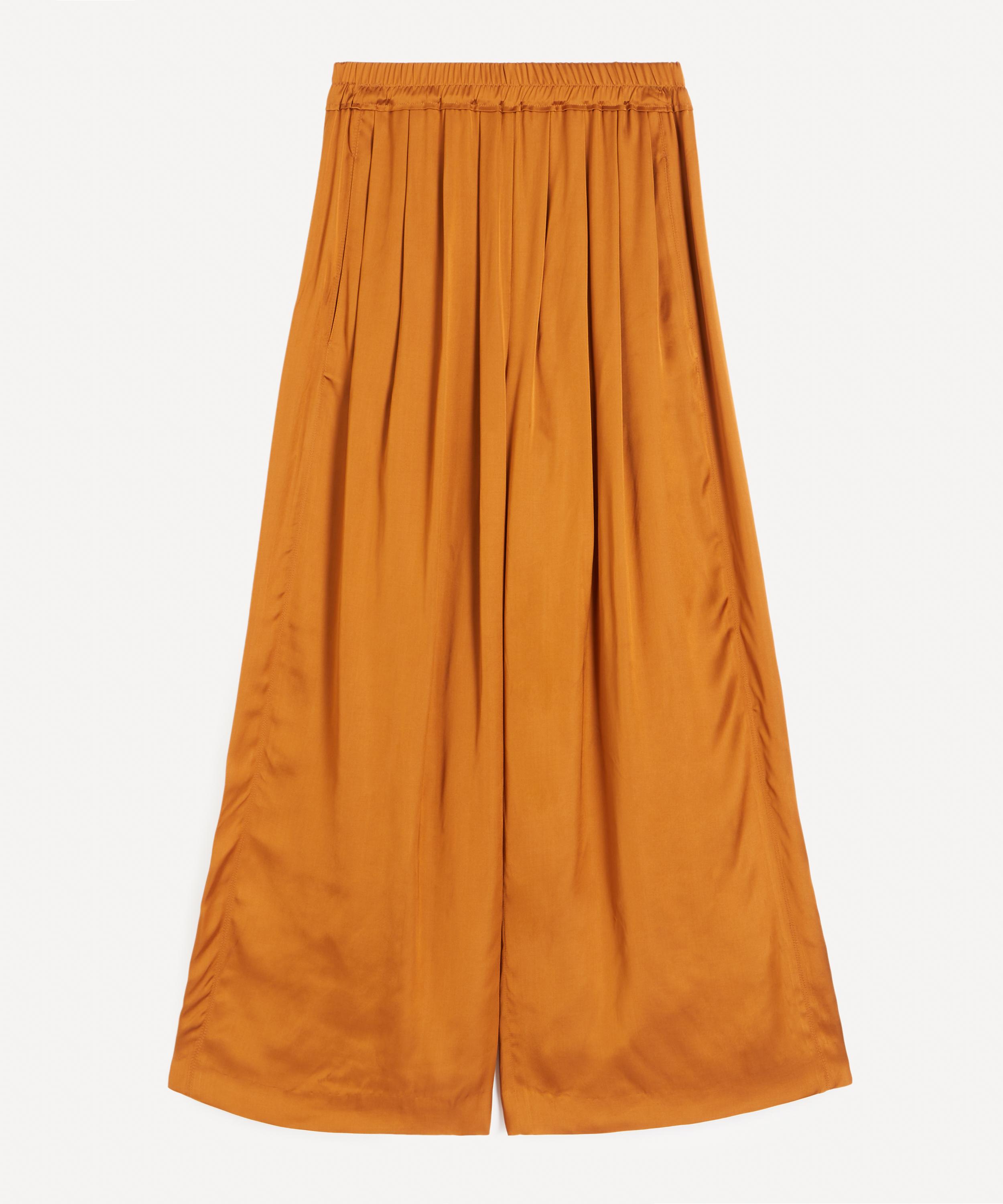 Isabel Marant - Nolia Caramel Satin Trousers image number 0