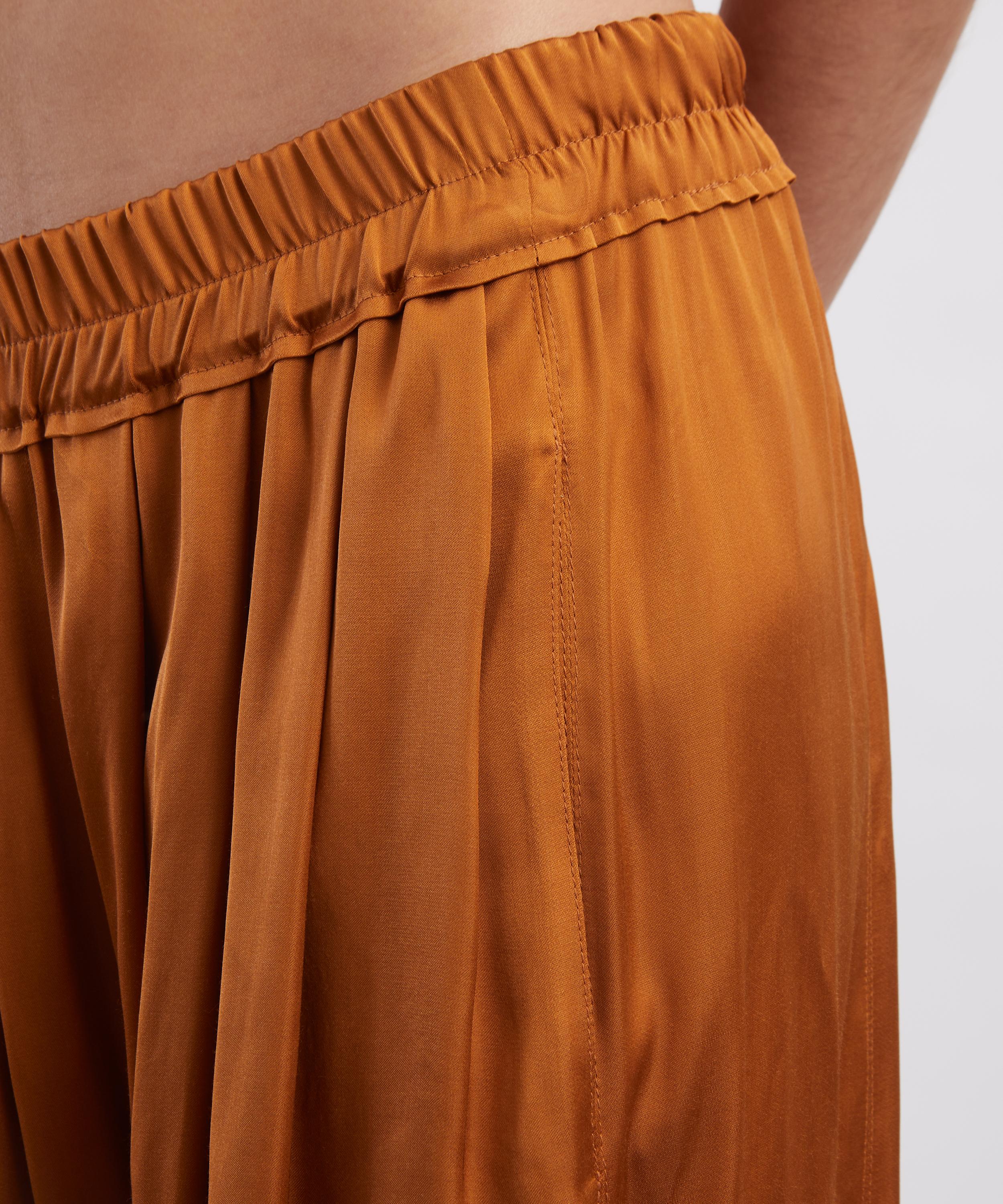 Isabel Marant - Nolia Caramel Satin Trousers image number 4
