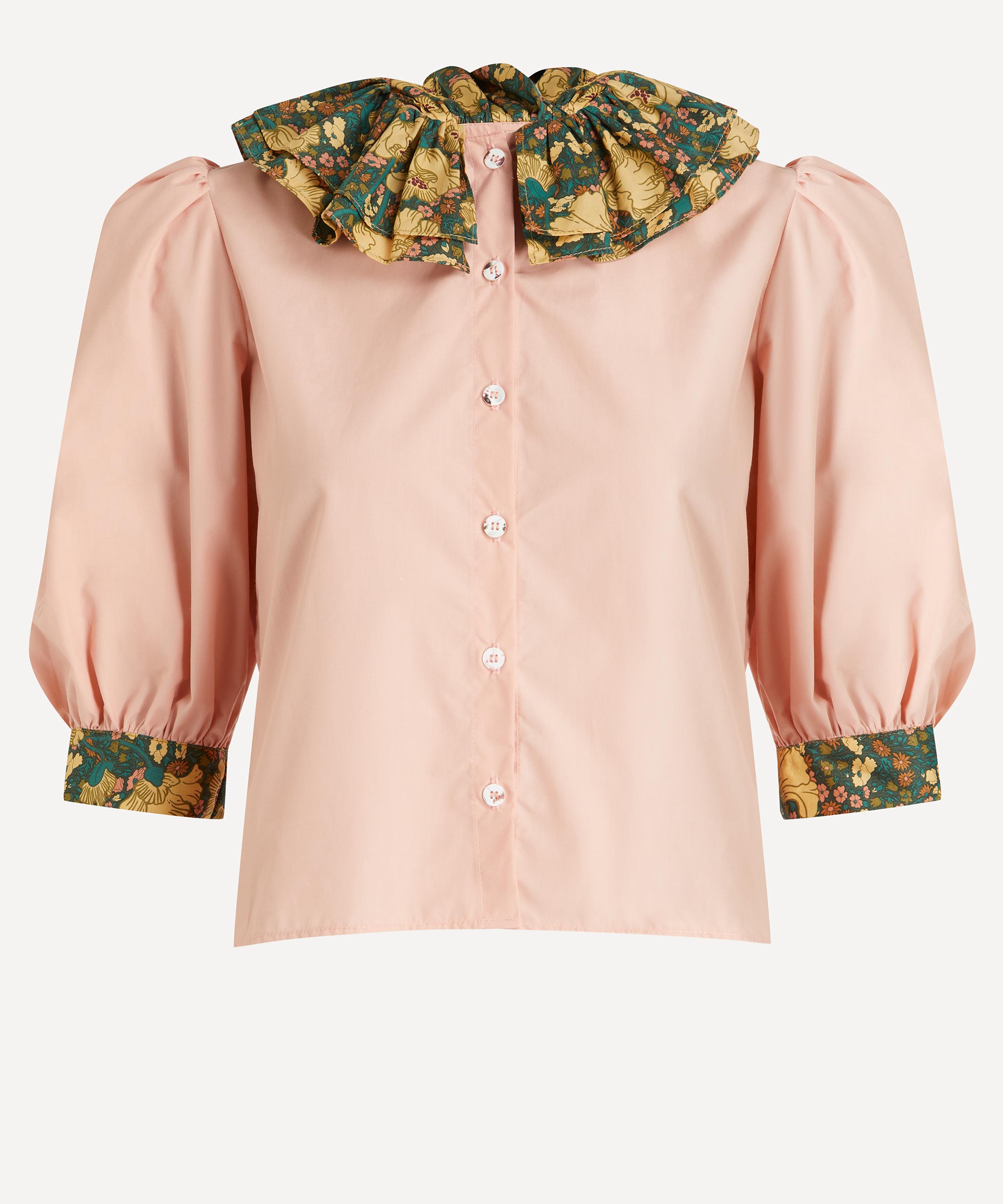 O Pioneers - x Mary Quant Pierrot Liberty Fabrics Blouse