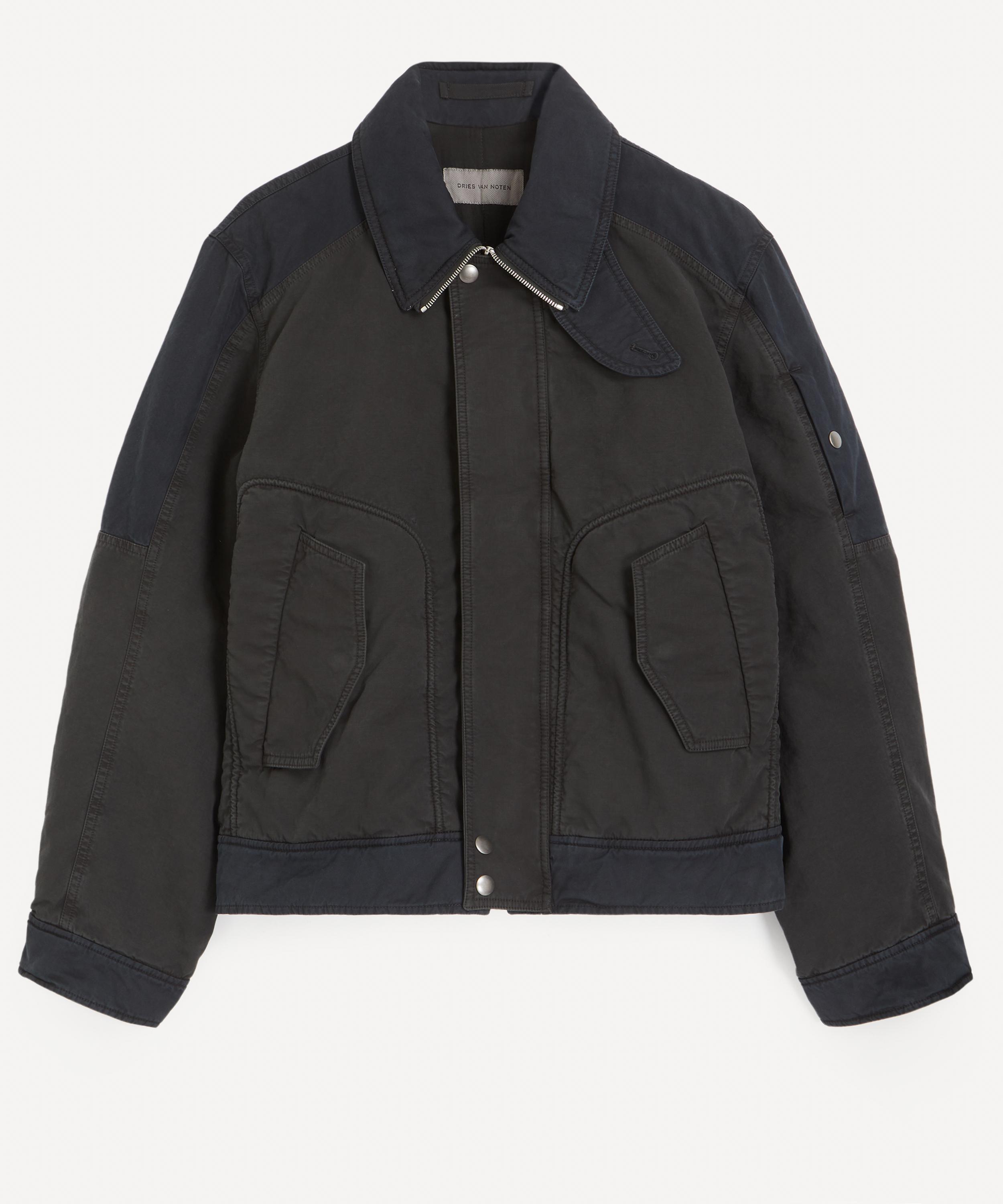 Dries Van Noten - Overdyed Cotton Jacket image number 0