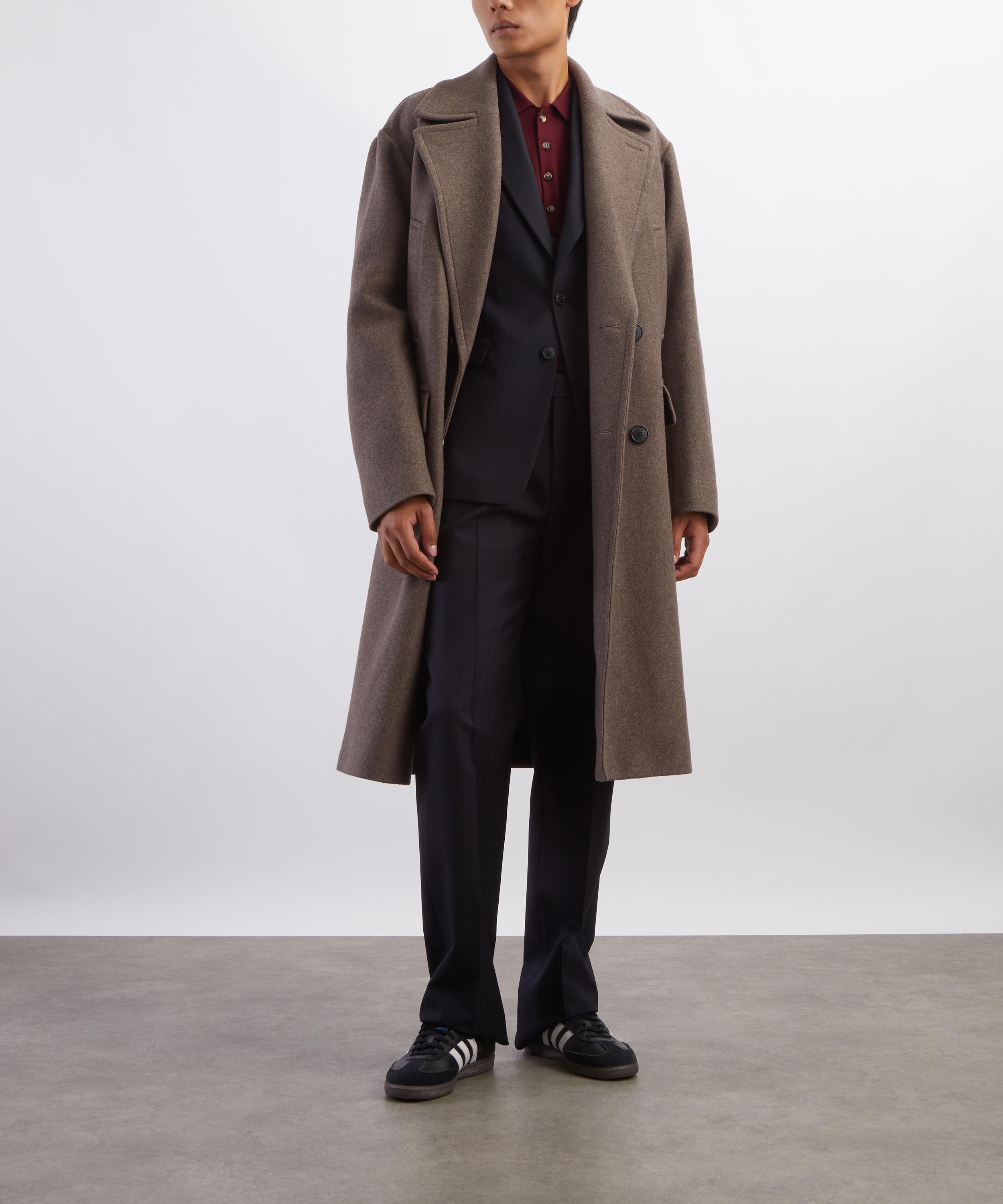 Dries Van Noten - Slim Fit Wool Suit in Navy image number 1