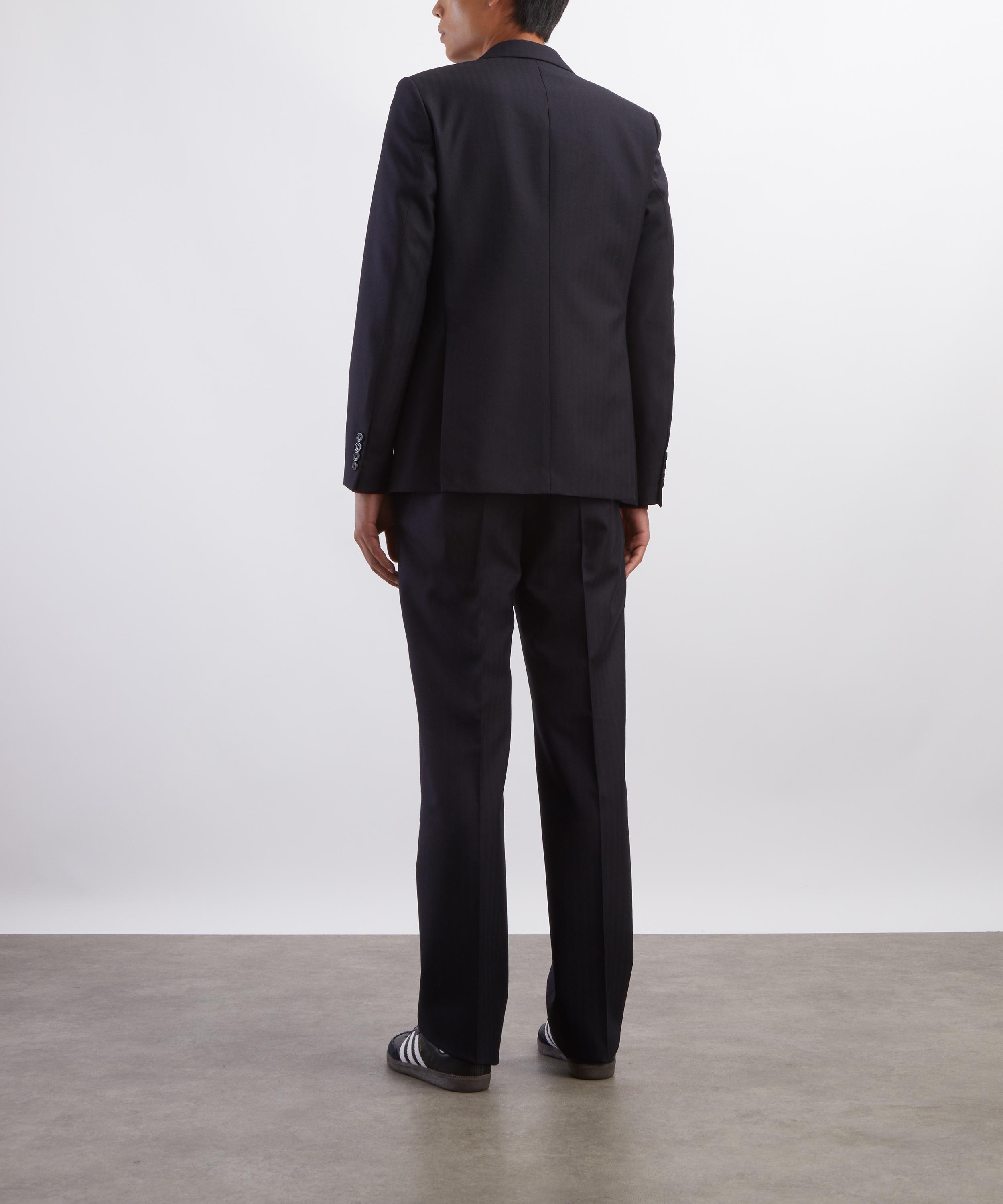 Dries Van Noten - Slim Fit Wool Suit in Navy image number 3