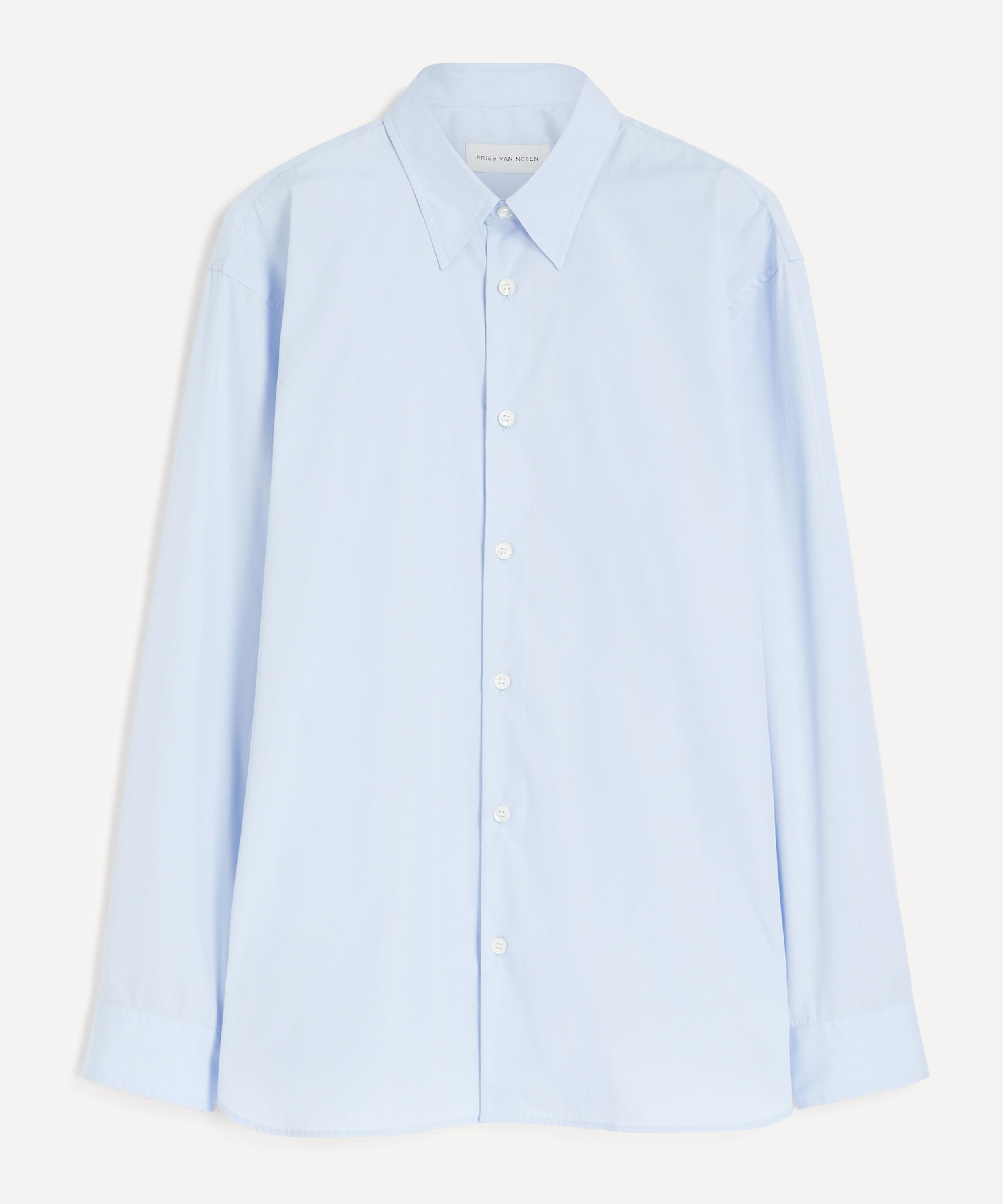 Dries Van Noten - Light Blue Loose Cotton Shirt