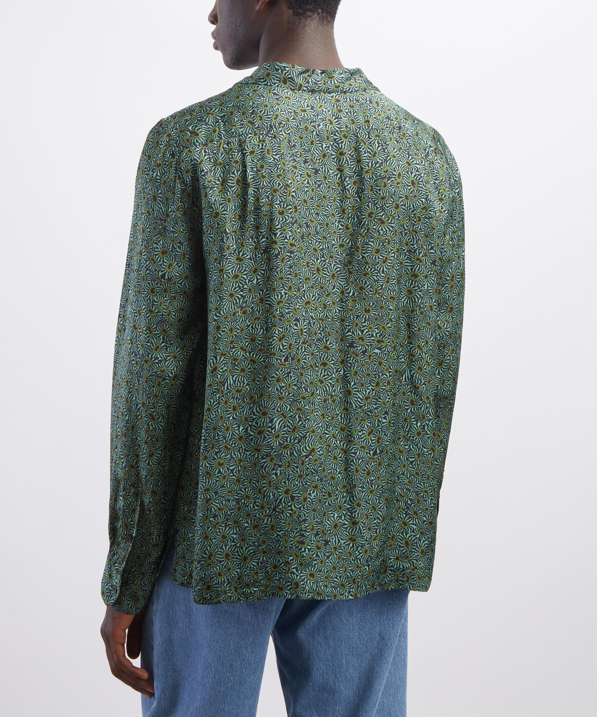 Dries Van Noten - Satin Mint Shirt image number 3