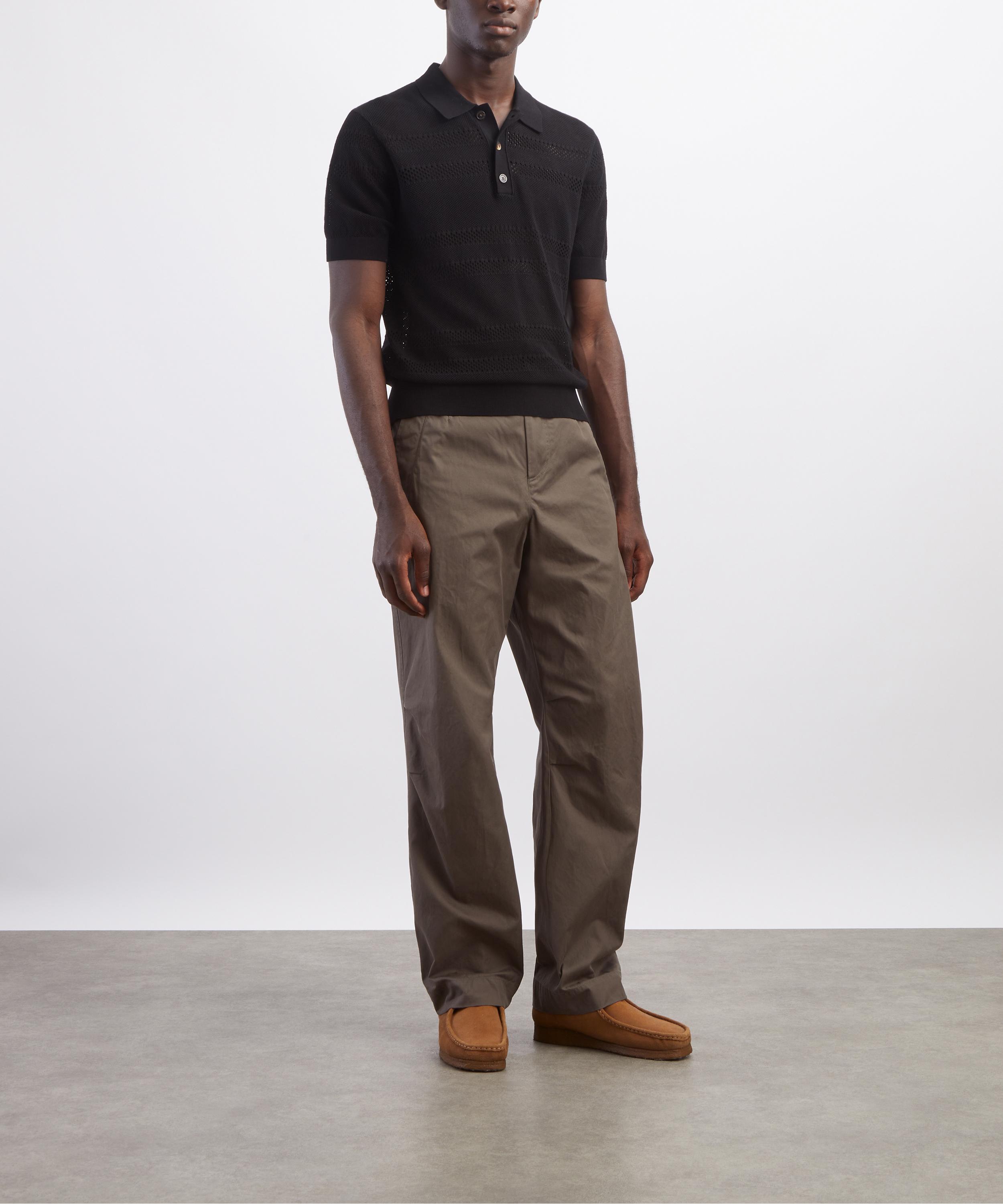 Dries Van Noten - Khaki Technical Trousers image number 1