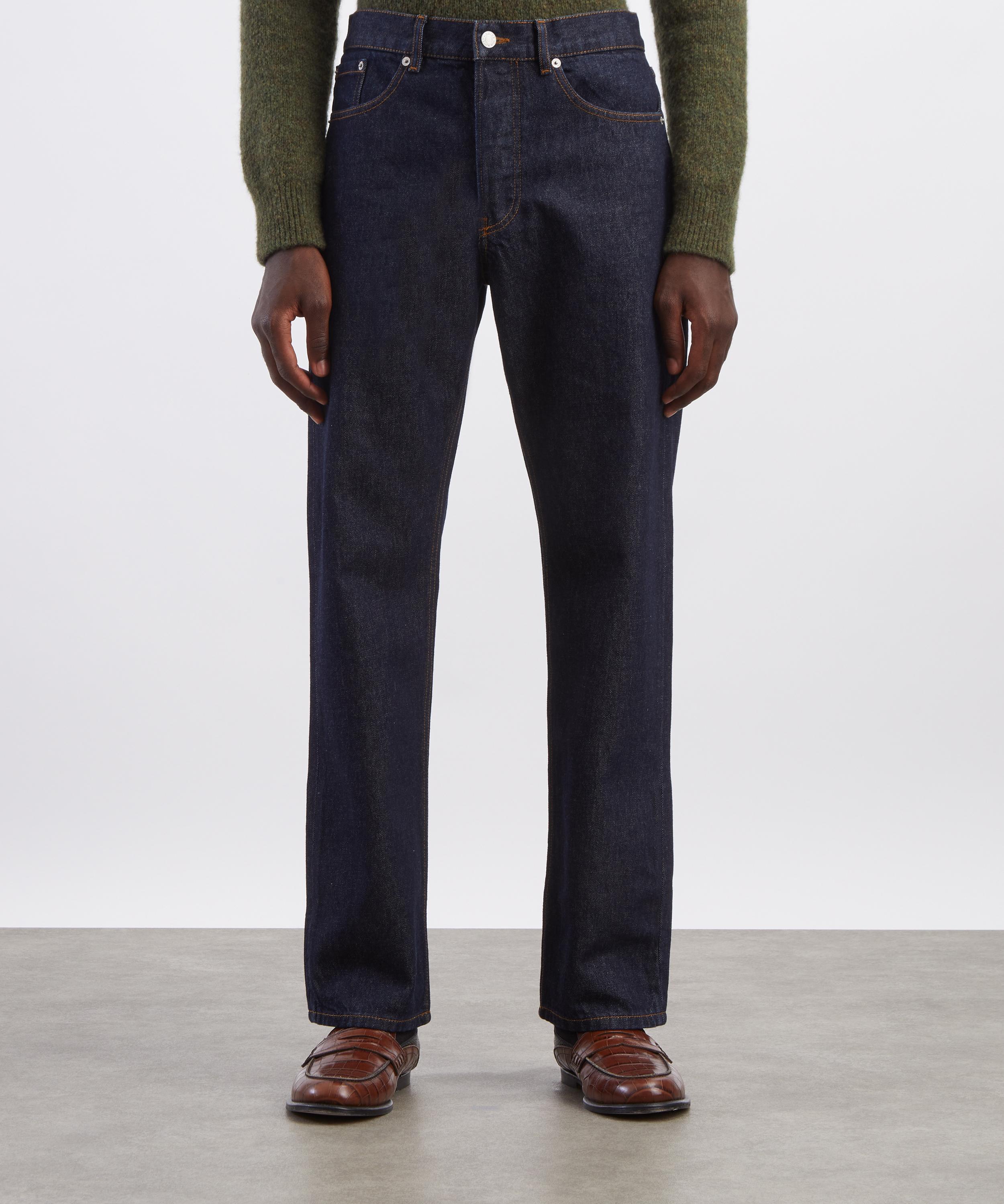Dries Van Noten - Indigo Straight-Leg Jeans image number 2