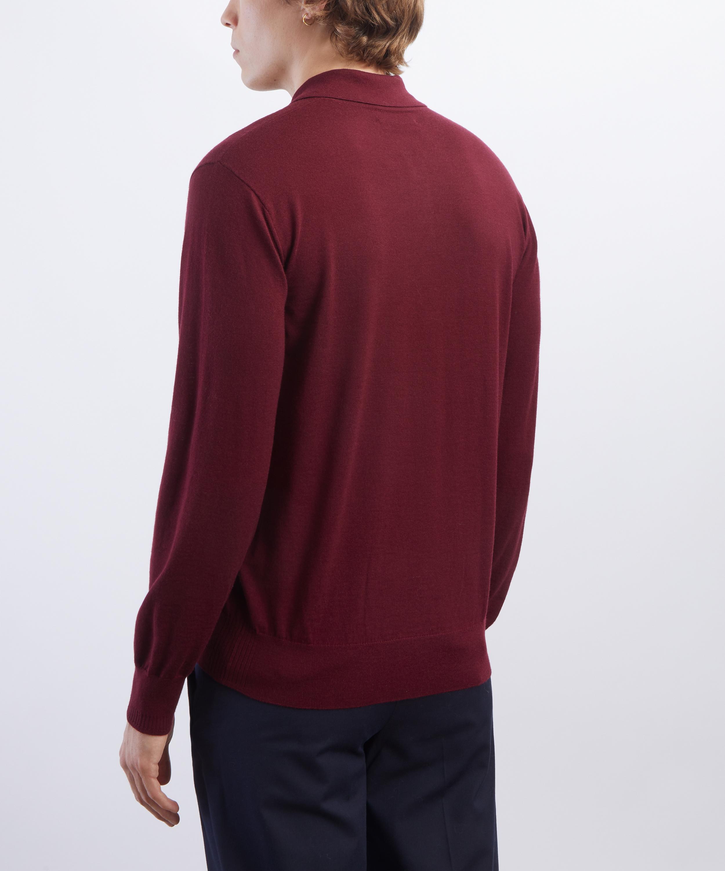Dries Van Noten - Wool Polo Shirt image number 3