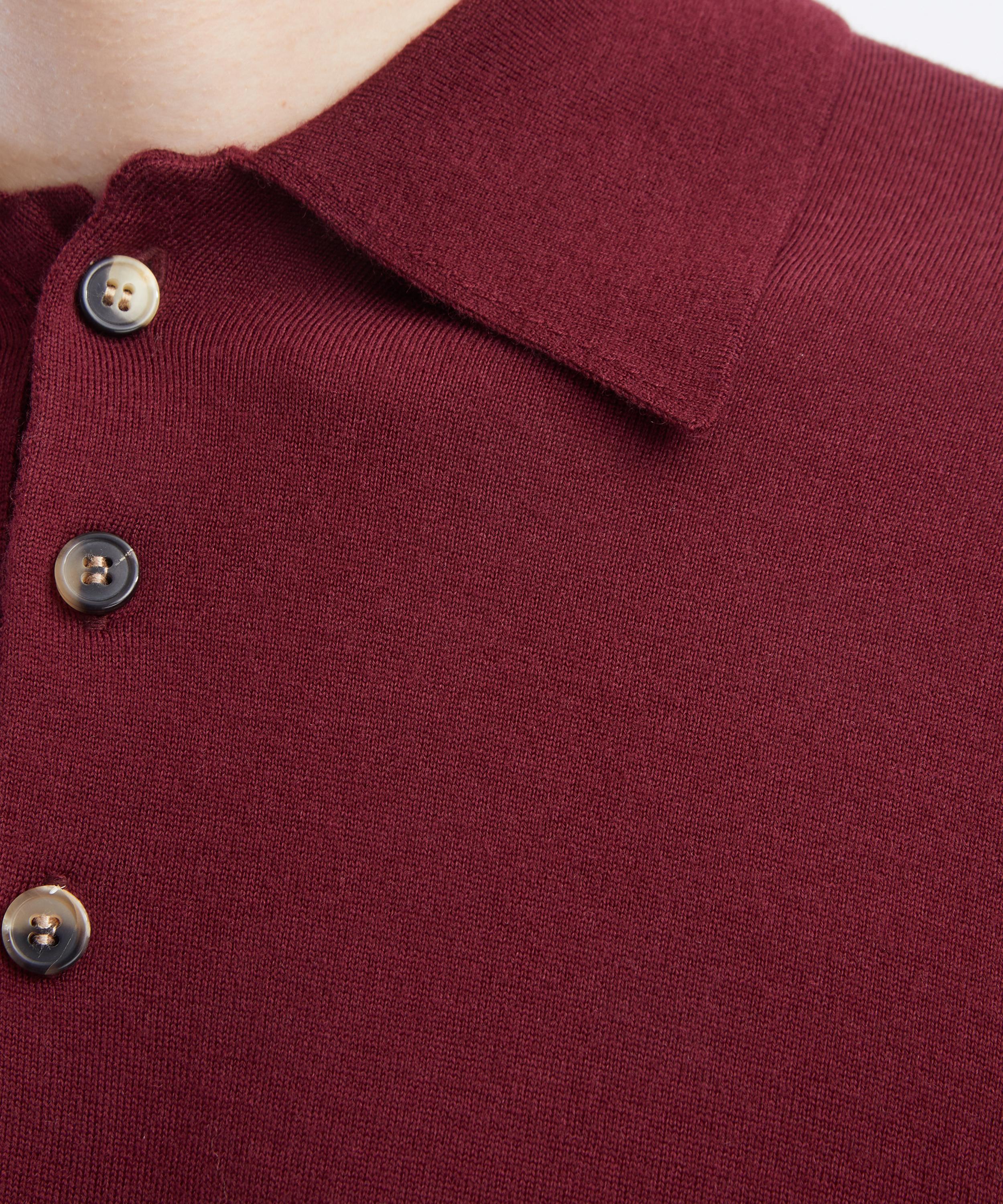 Dries Van Noten - Wool Polo Shirt image number 4