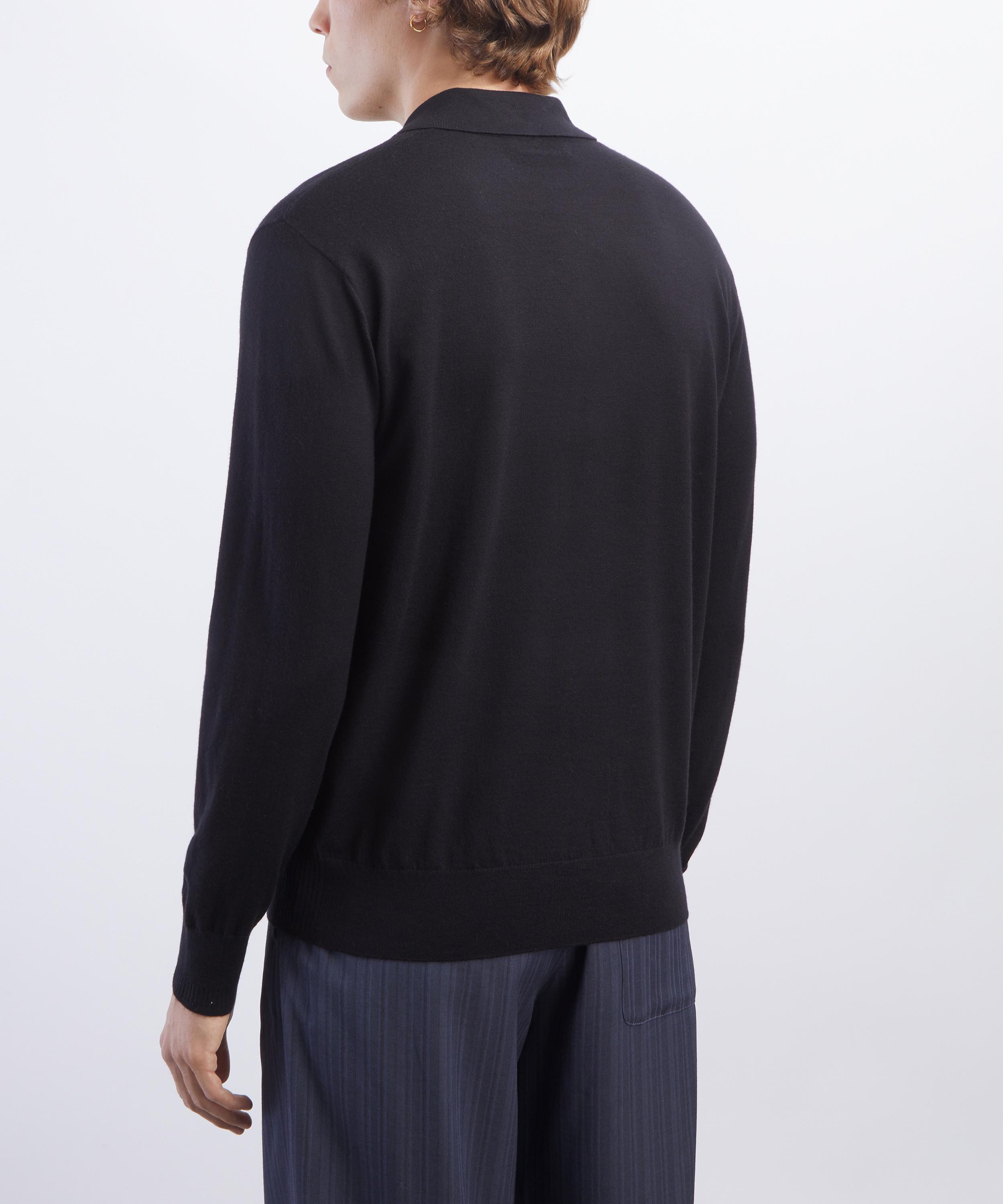 Dries Van Noten - Wool Polo Shirt image number 3