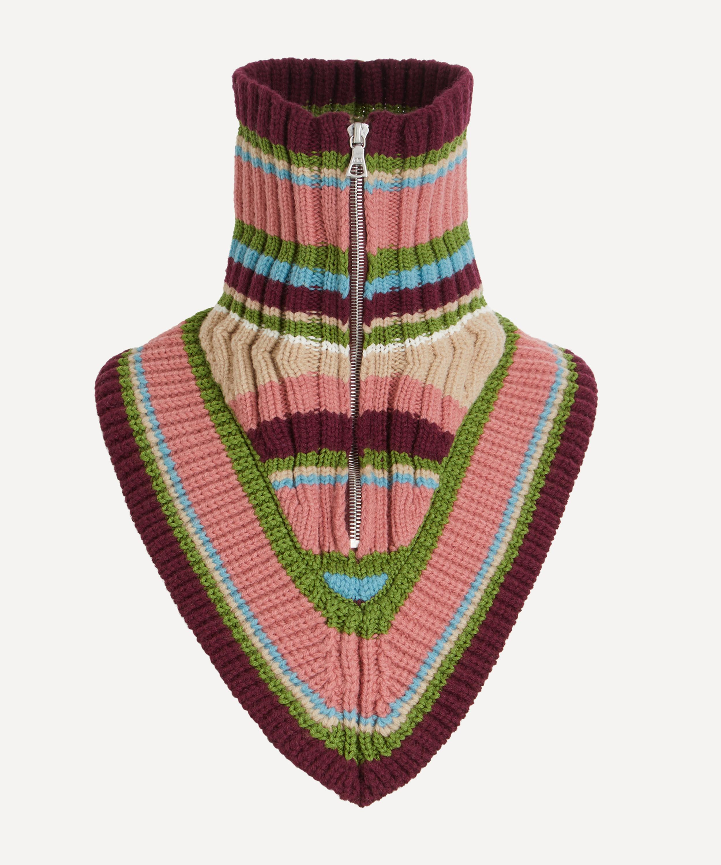 Dries Van Noten Wool Zip Collar | Liberty