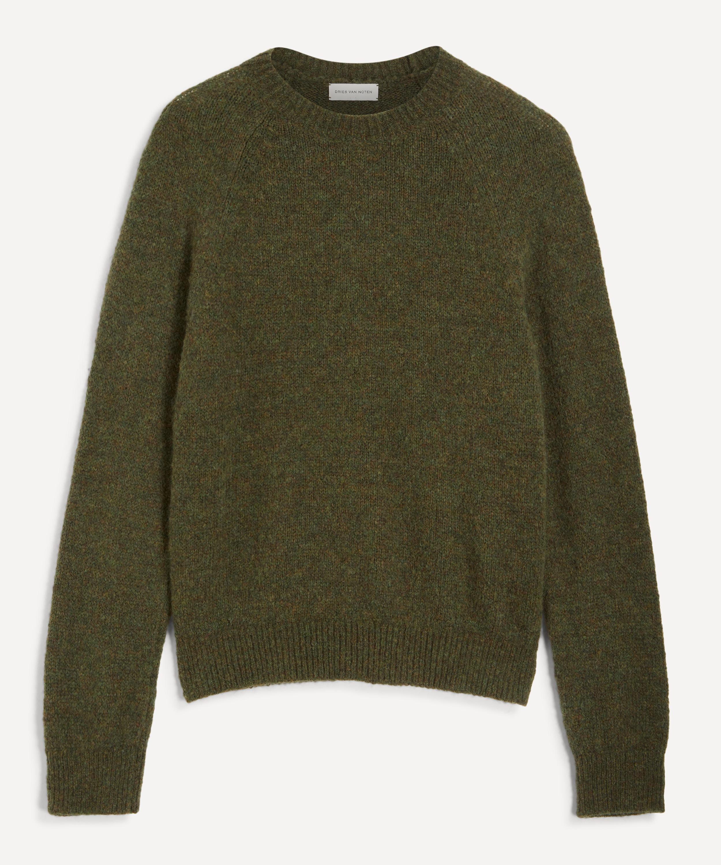 Dries Van Noten - Forest Alpaca-Blend Jumper