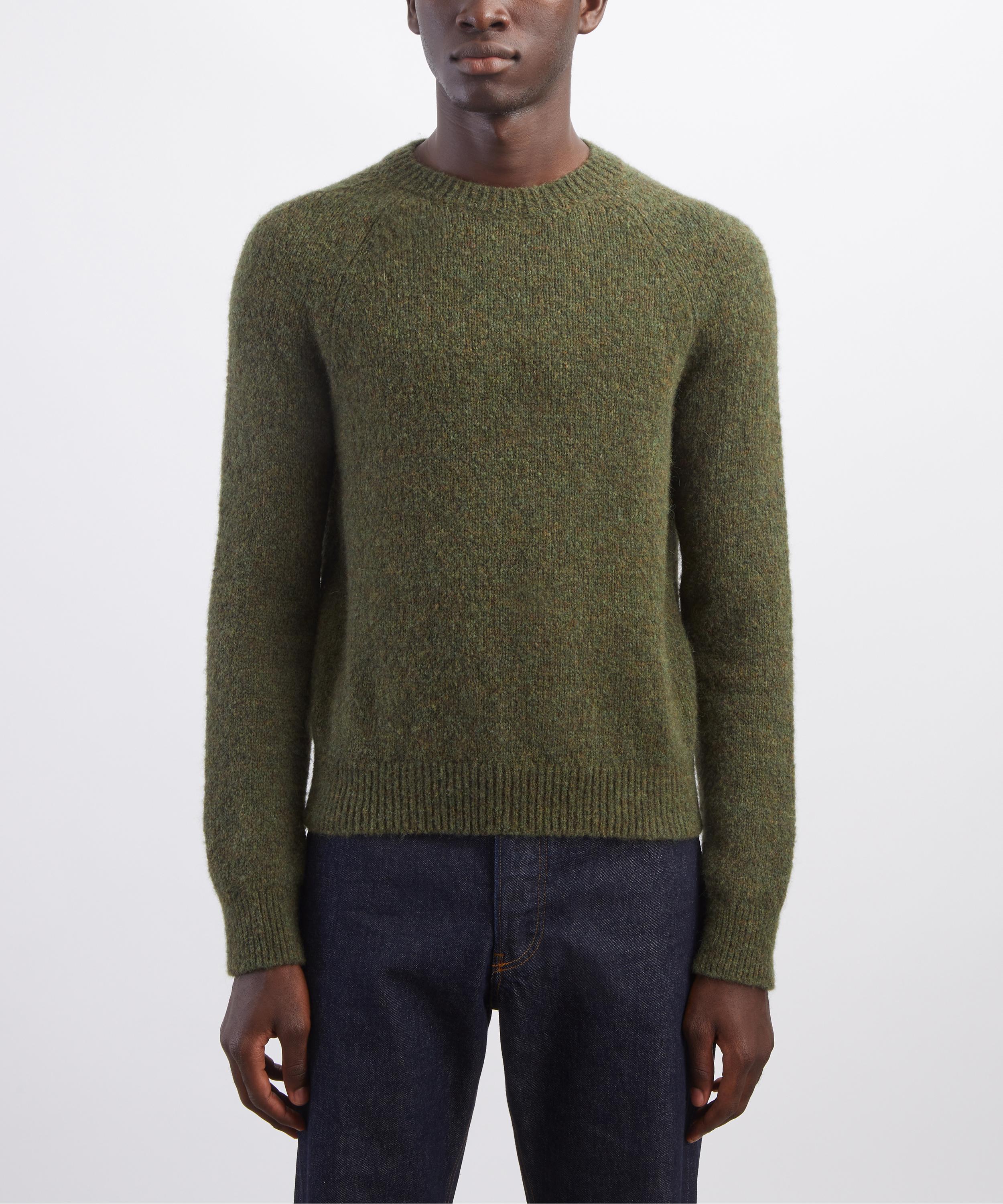 Dries Van Noten - Forest Alpaca-Blend Jumper image number 2