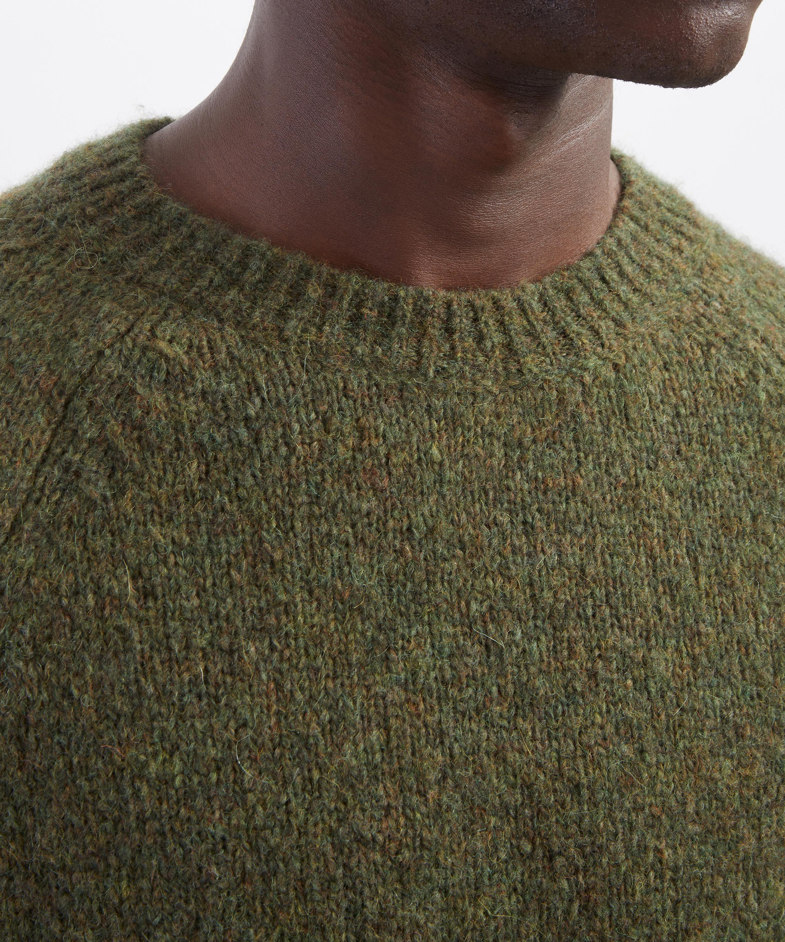 Dries Van Noten - Forest Alpaca-Blend Jumper image number 4