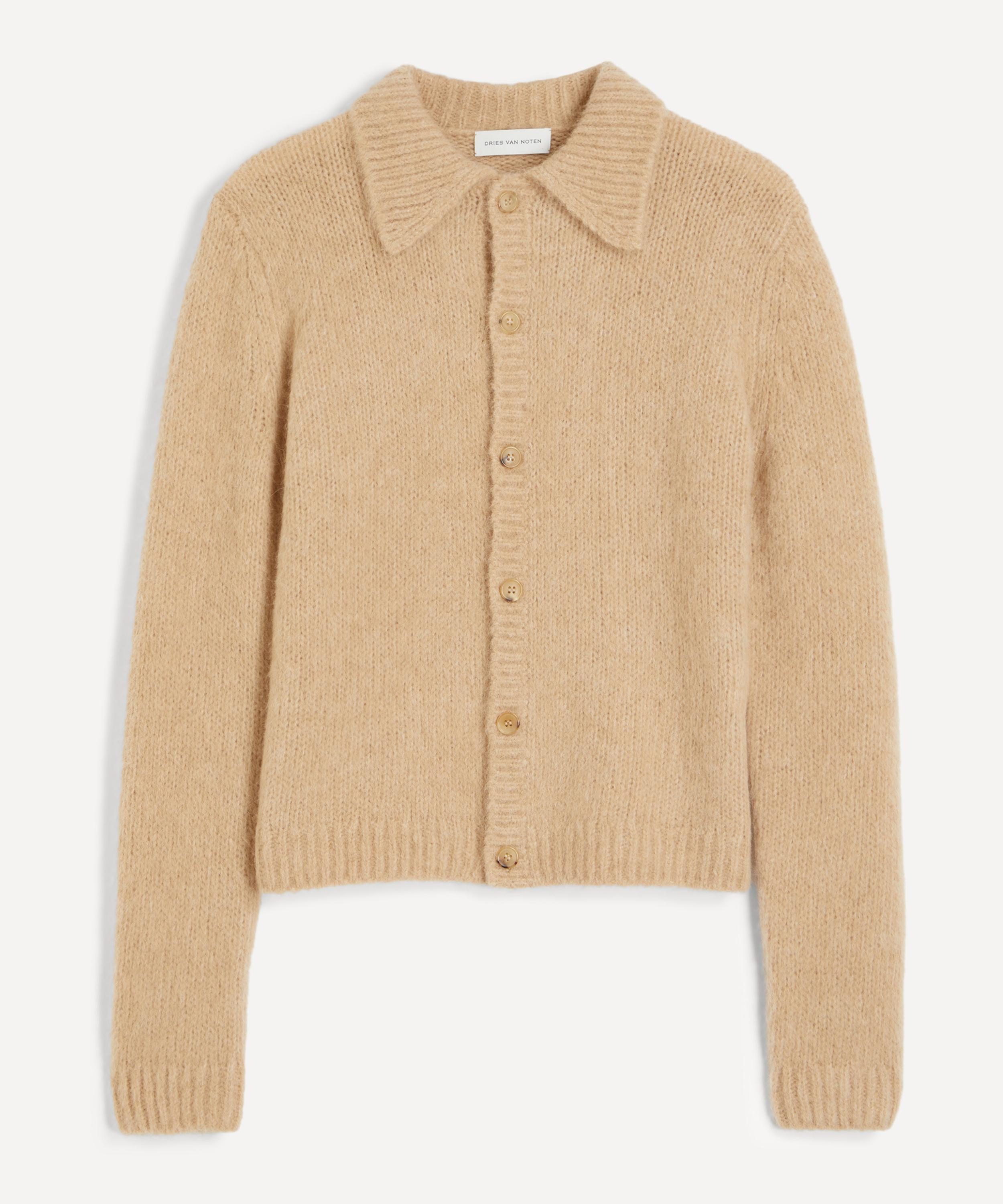 Dries Van Noten - Alpaca-Merino Wool Knitted Cardigan
