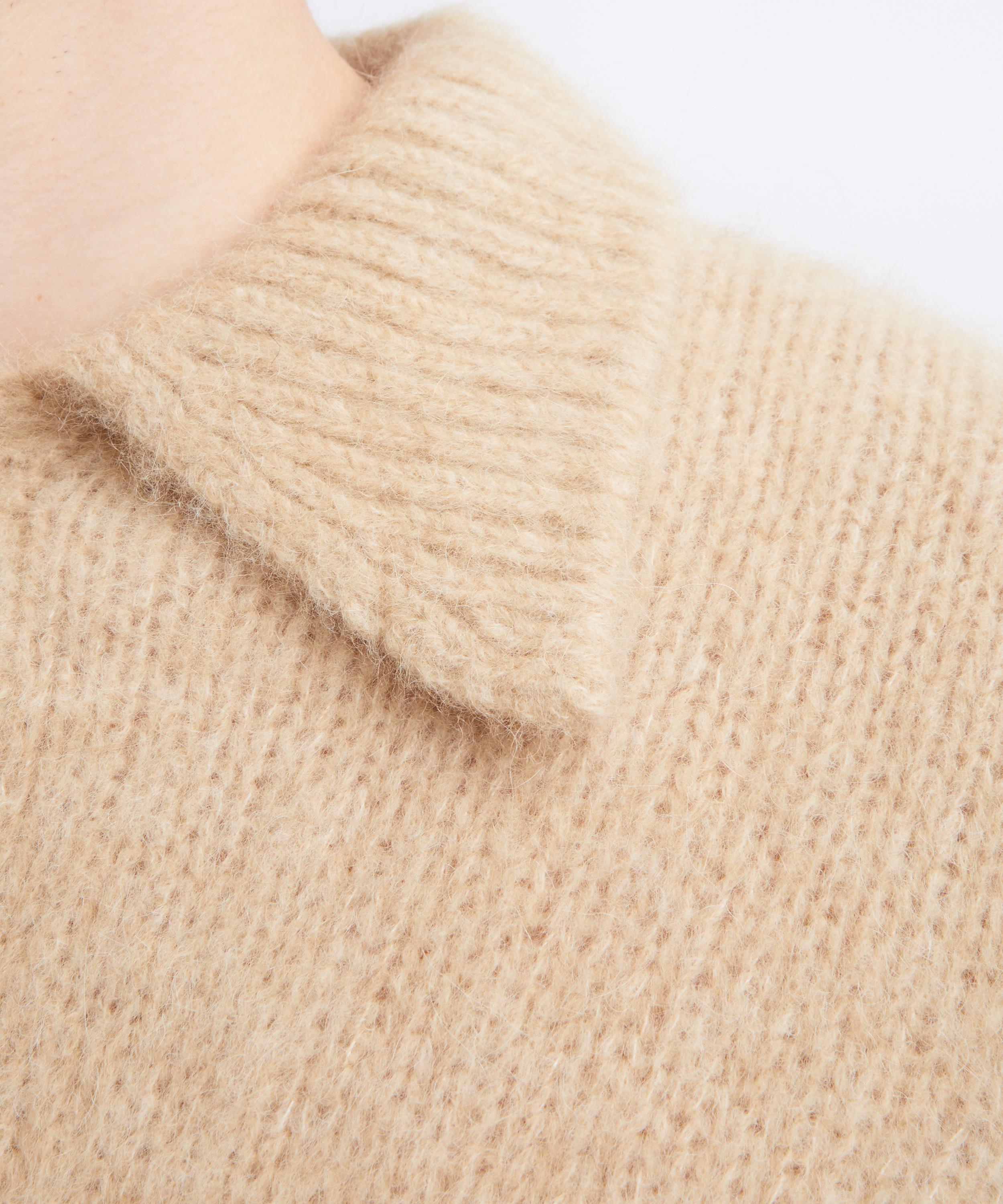 Dries Van Noten - Alpaca-Merino Wool Knitted Cardigan image number 4