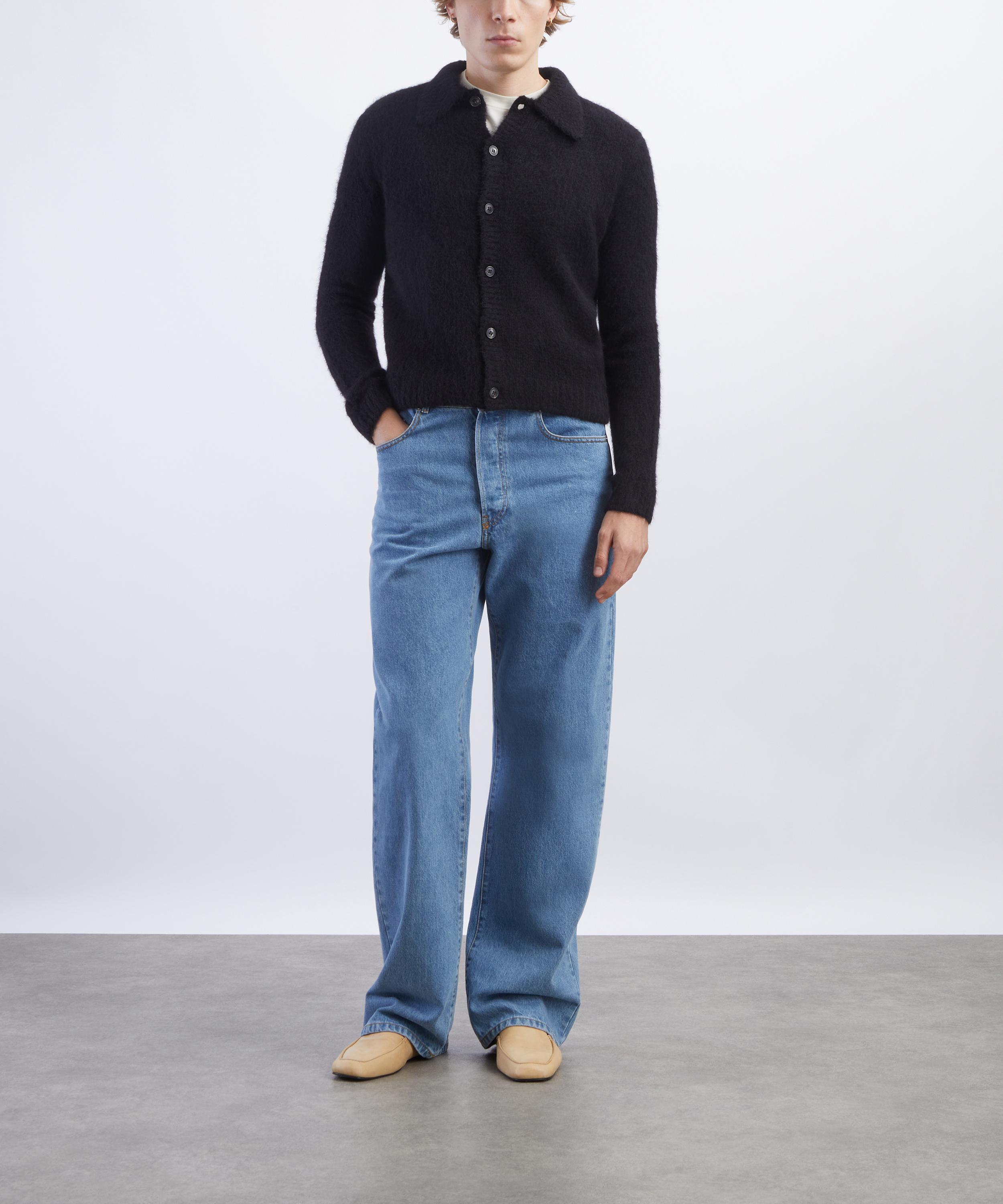 Dries Van Noten - Alpaca-Merino Wool Knitted Cardigan image number 1