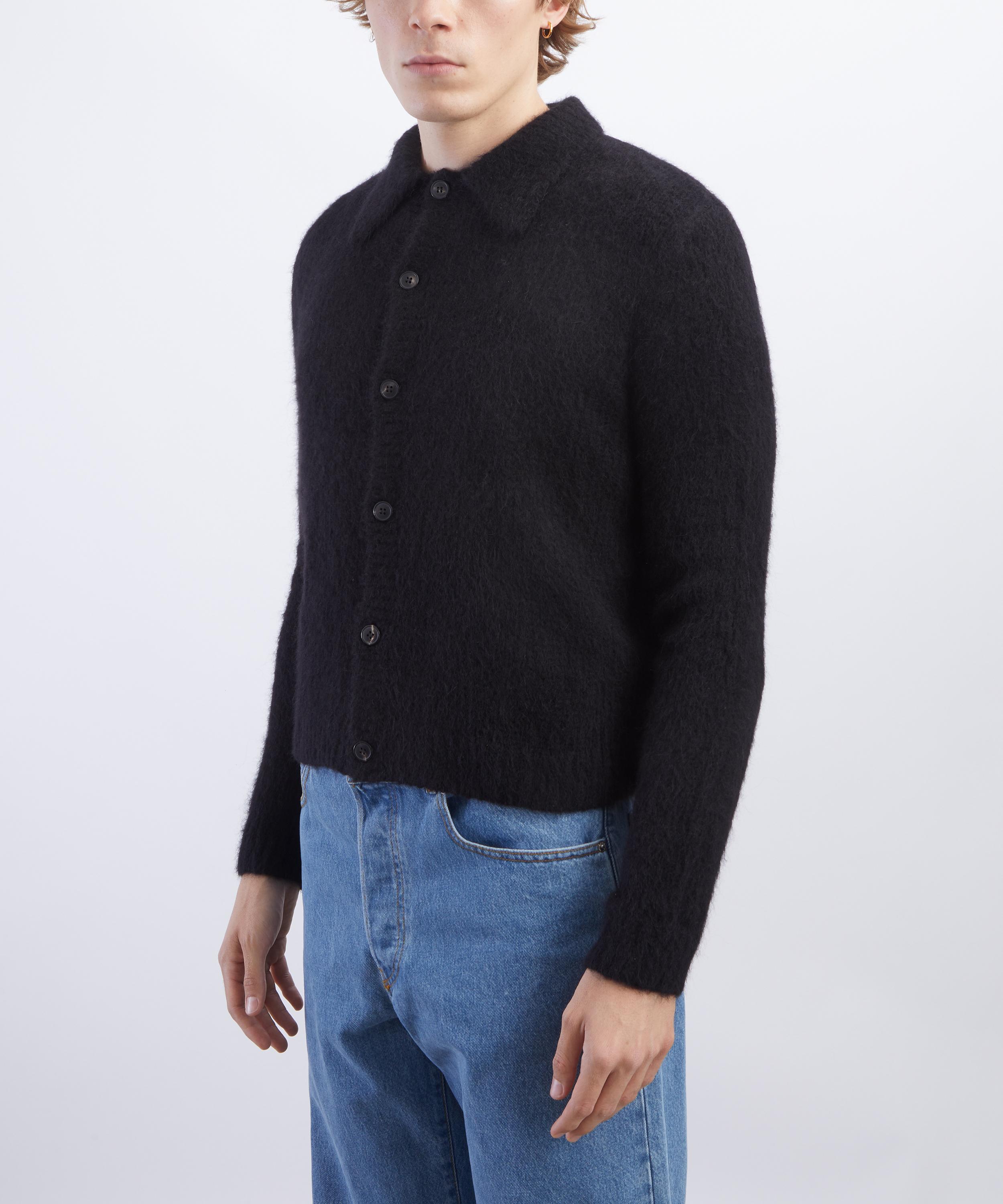 Dries Van Noten - Alpaca-Merino Wool Knitted Cardigan image number 2
