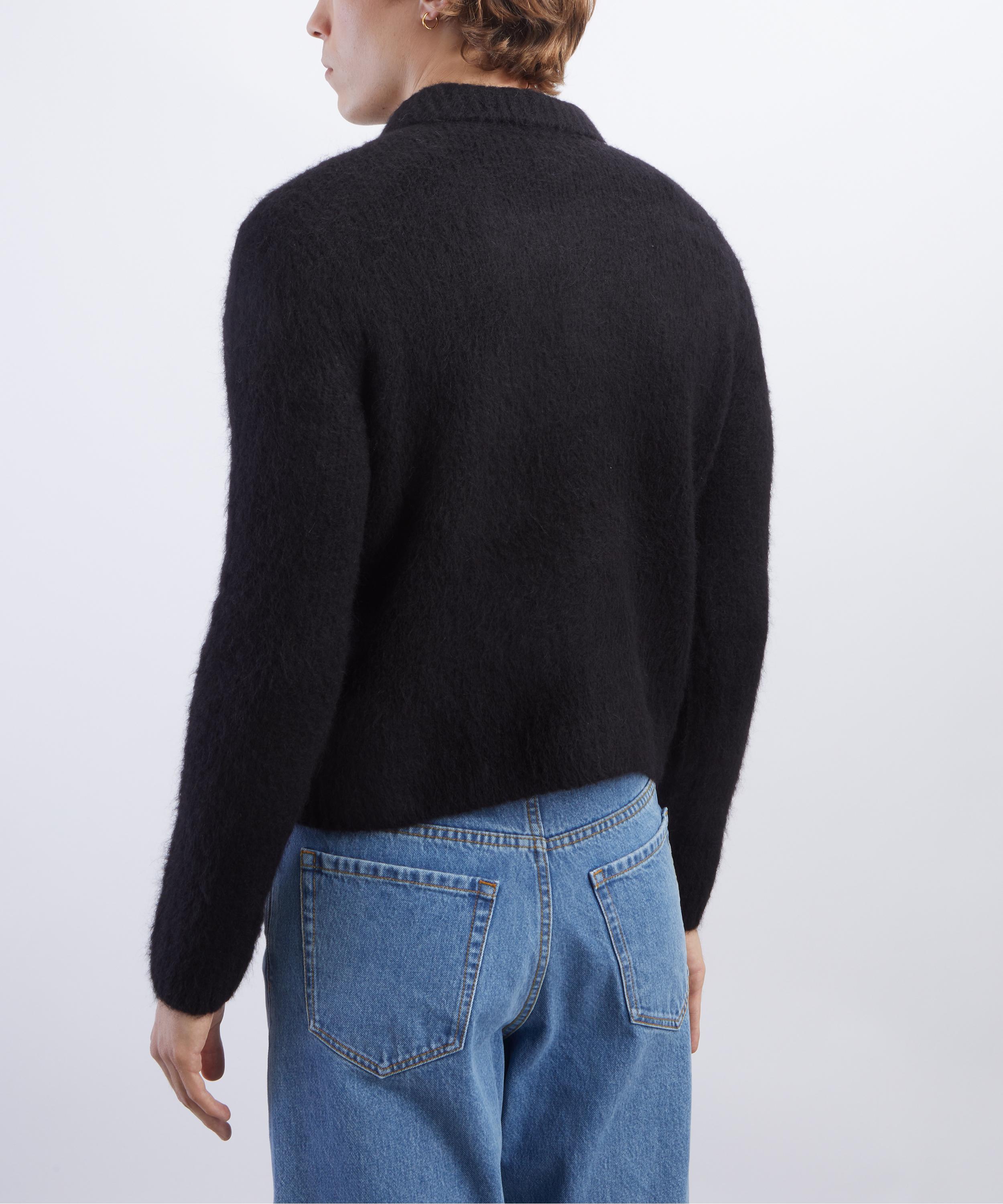 Dries Van Noten - Alpaca-Merino Wool Knitted Cardigan image number 3