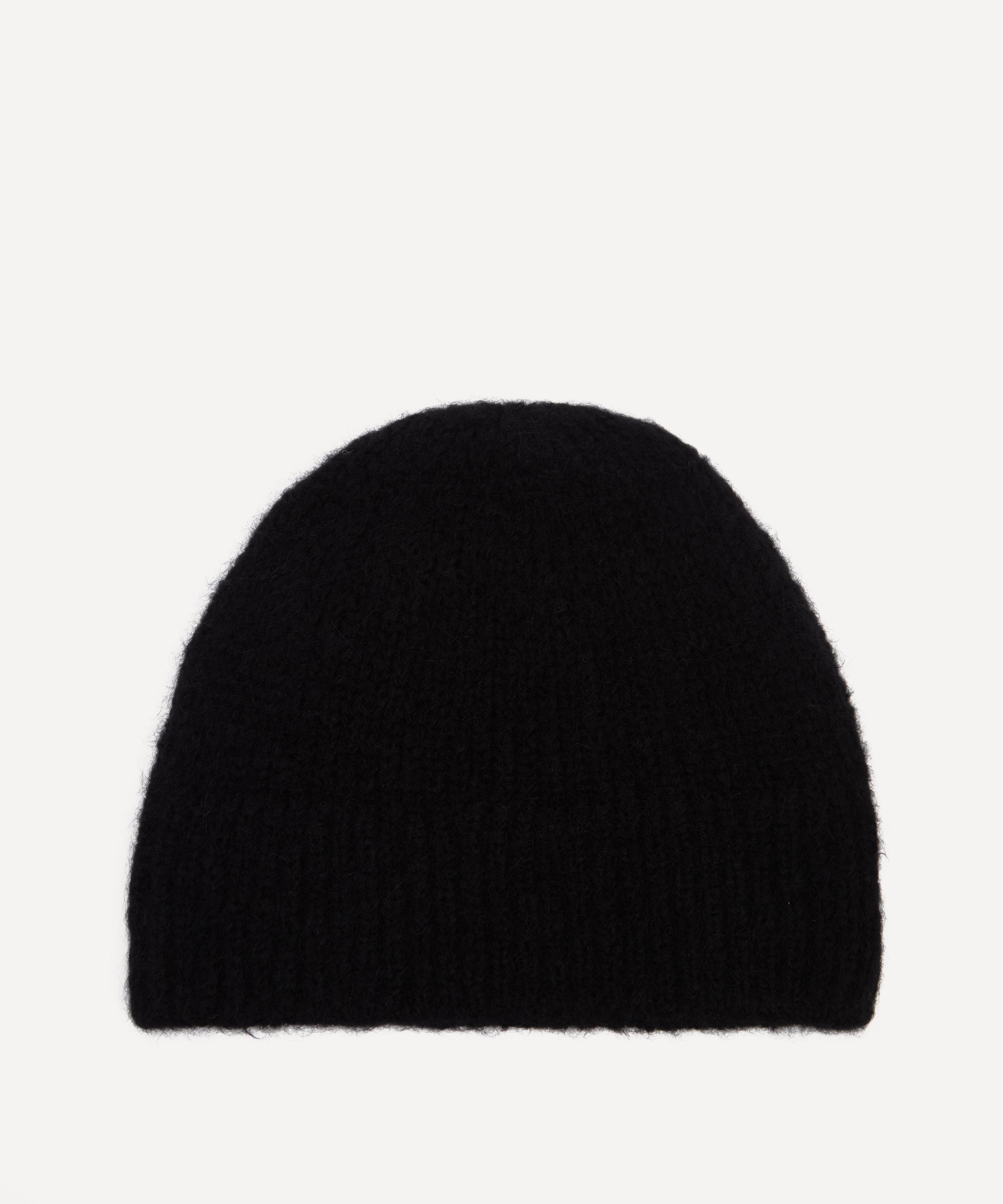 Dries Van Noten - Black Alpaca-Merino Wool Beanie image number 0